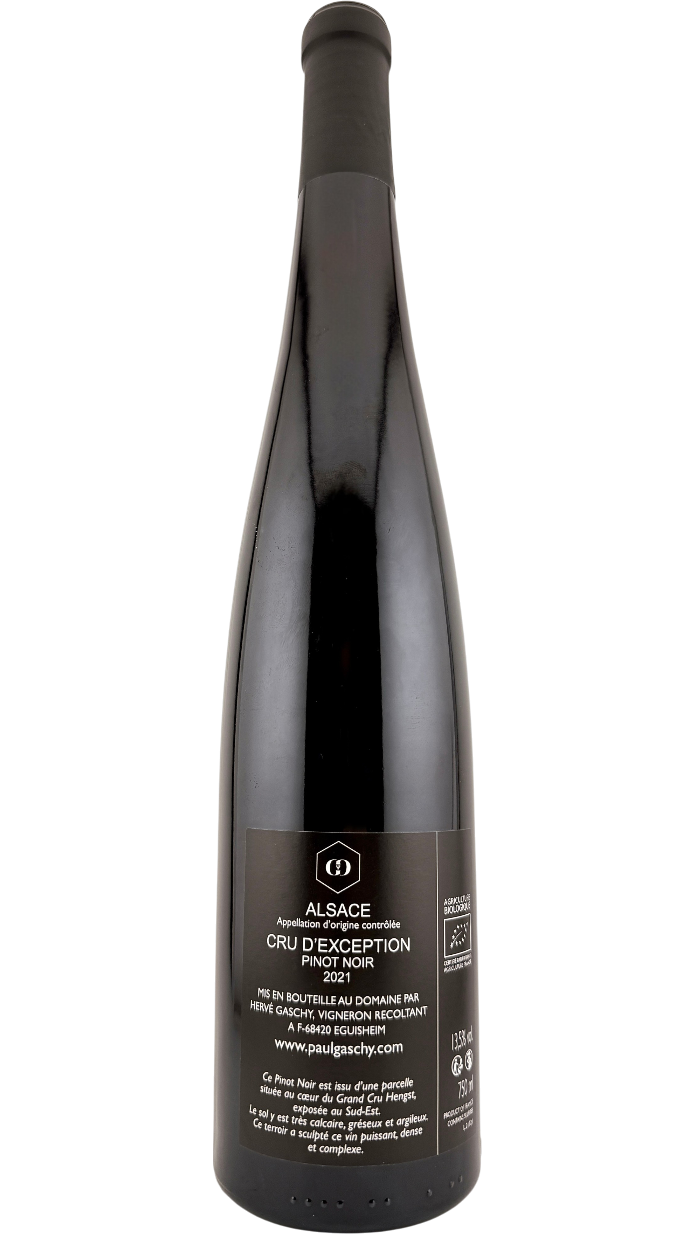 Alsace Pinot Noir Cru d'exception Domaine Gaschy