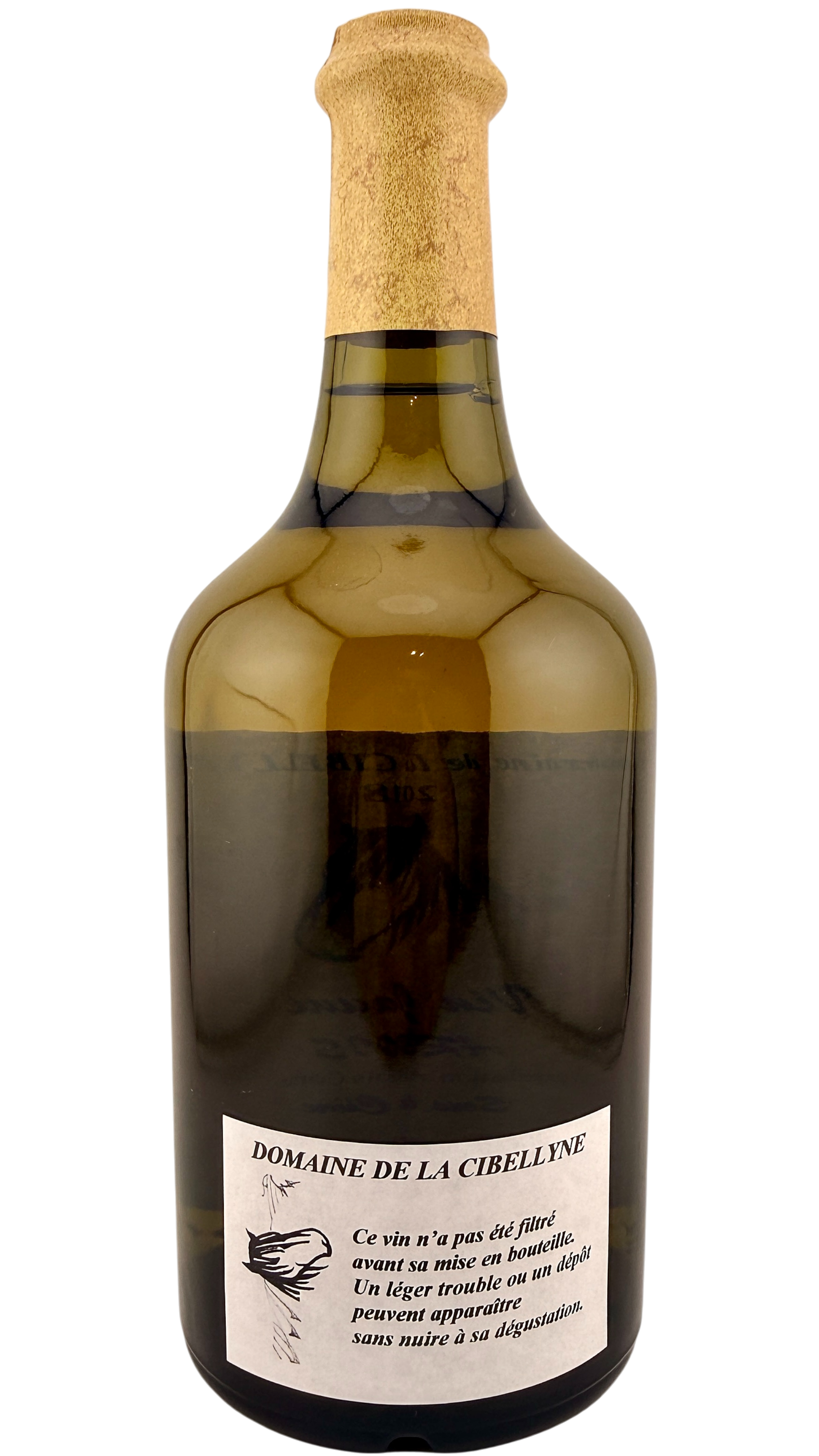 Arbois Vin jaune Domaine de la Cibellyne vin oxydatif wine jura white wine vin blanc savagnin grappe benoit royer natural wine vin naturel organic wine bio biodynamie