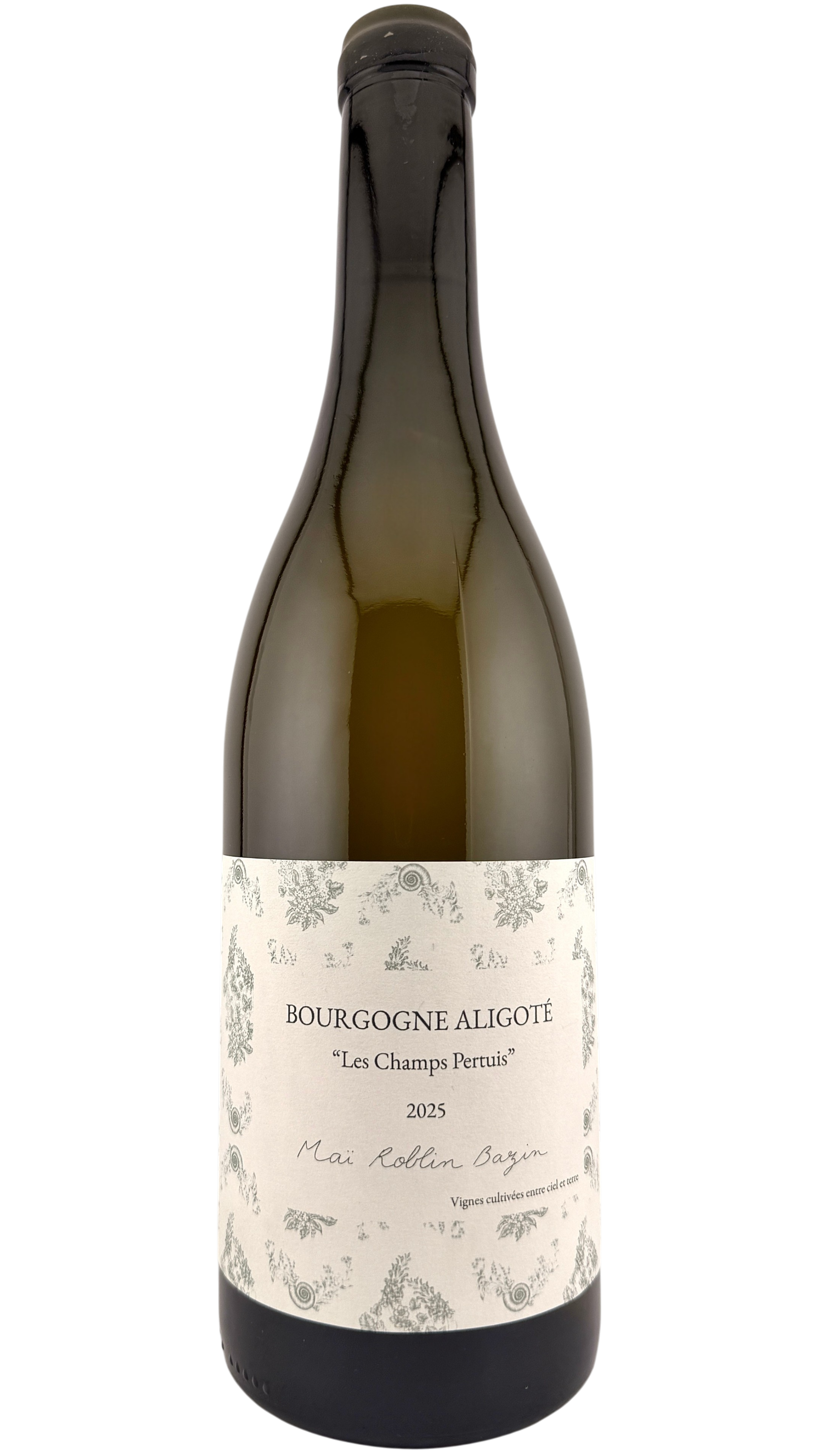 Bourgogne Aligoté, Les champs pertuis Maï Roblin Bazin
