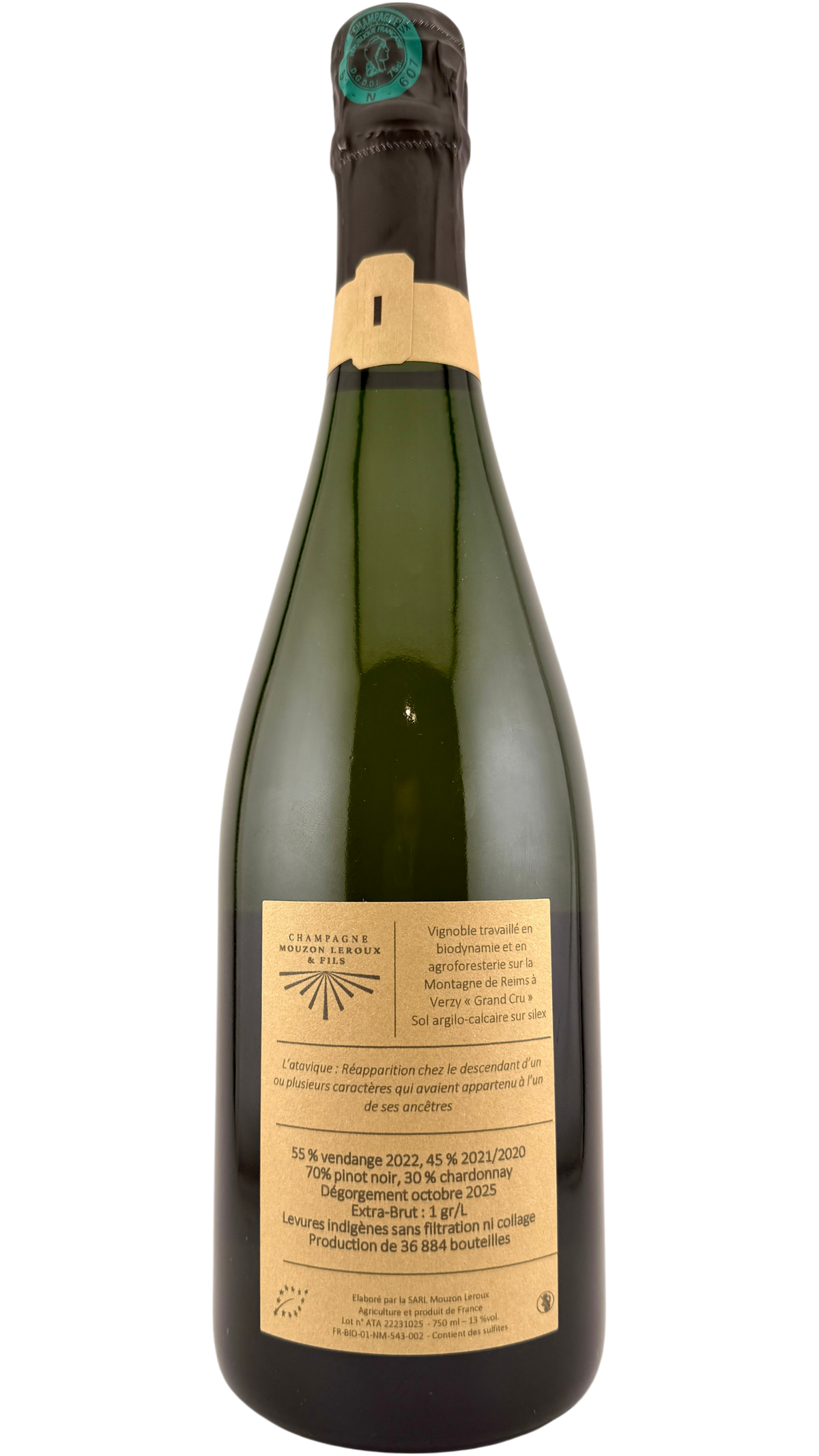 Champagne L'atavique Mouzon-Leroux