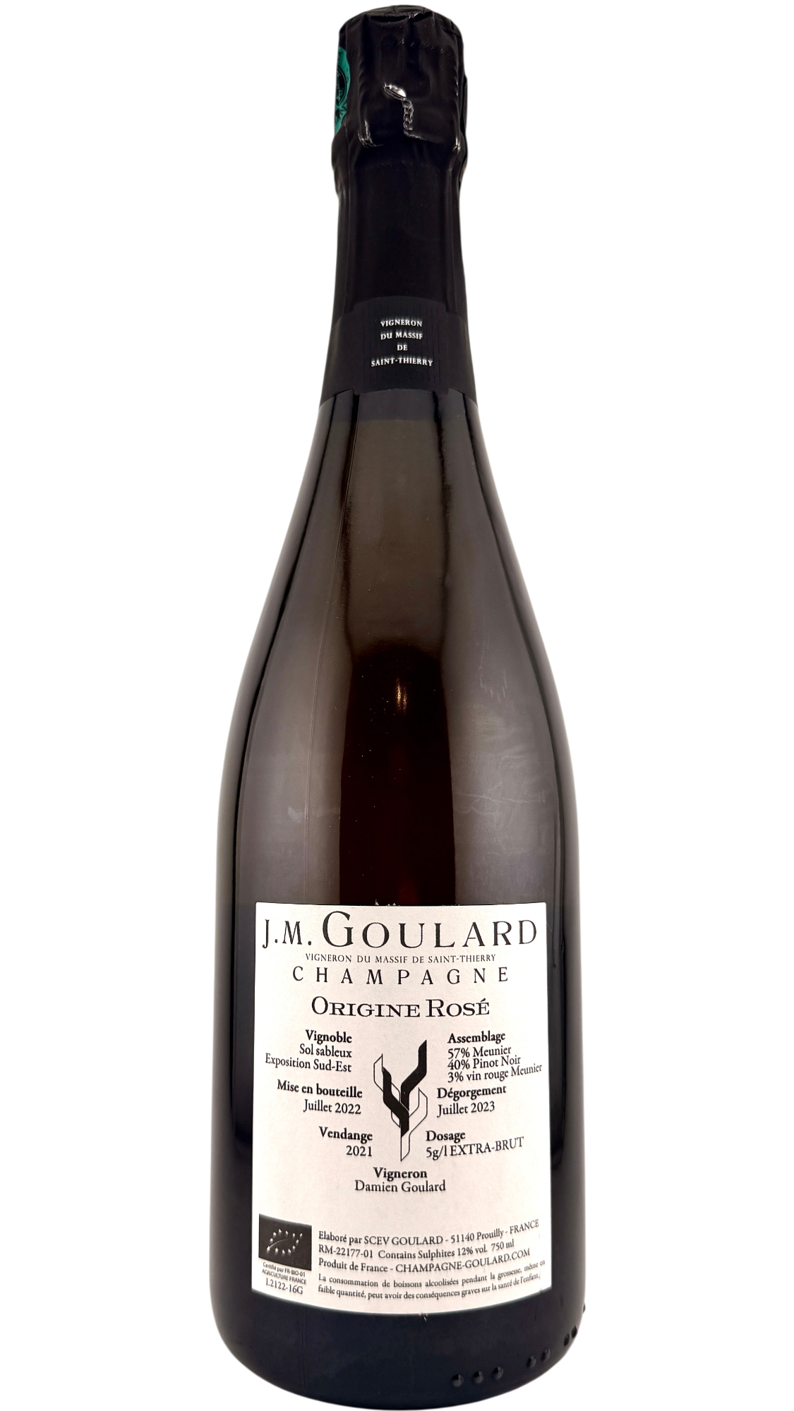 Champagne "Origine rosé"