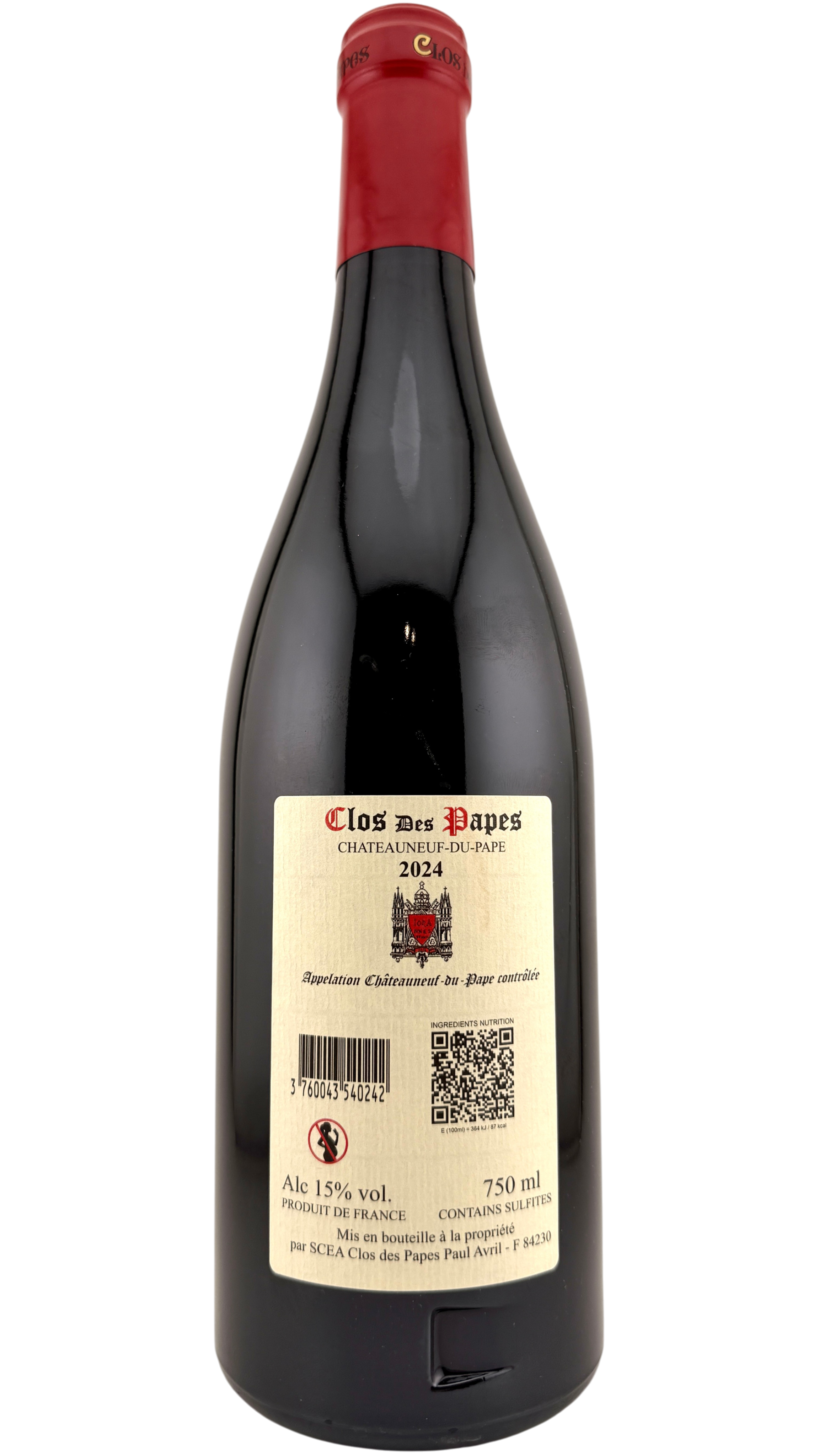 Chateauneuf du pape, Clos des papes