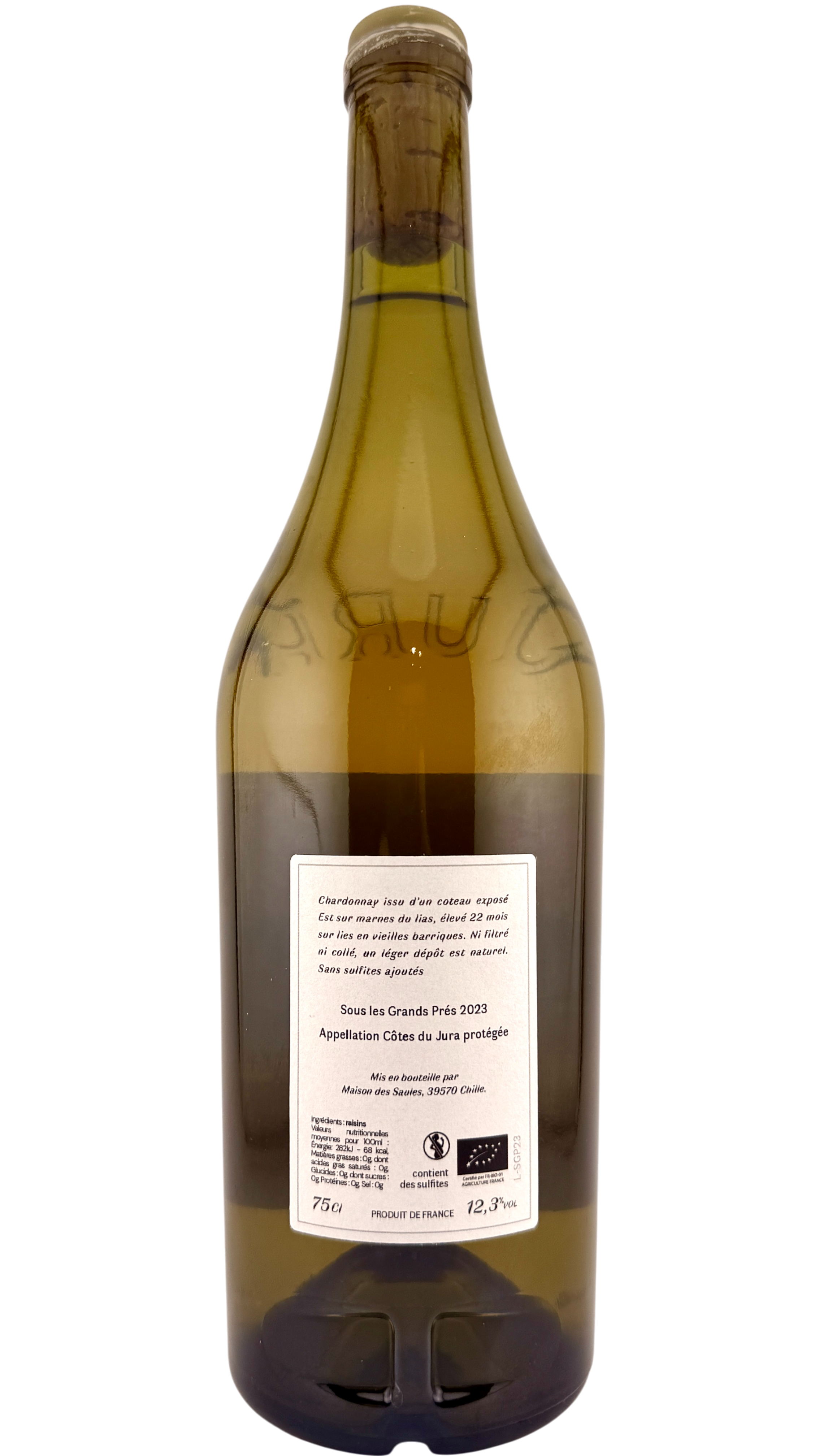 Côtes du Jura Sous les grands prés Maison des saules