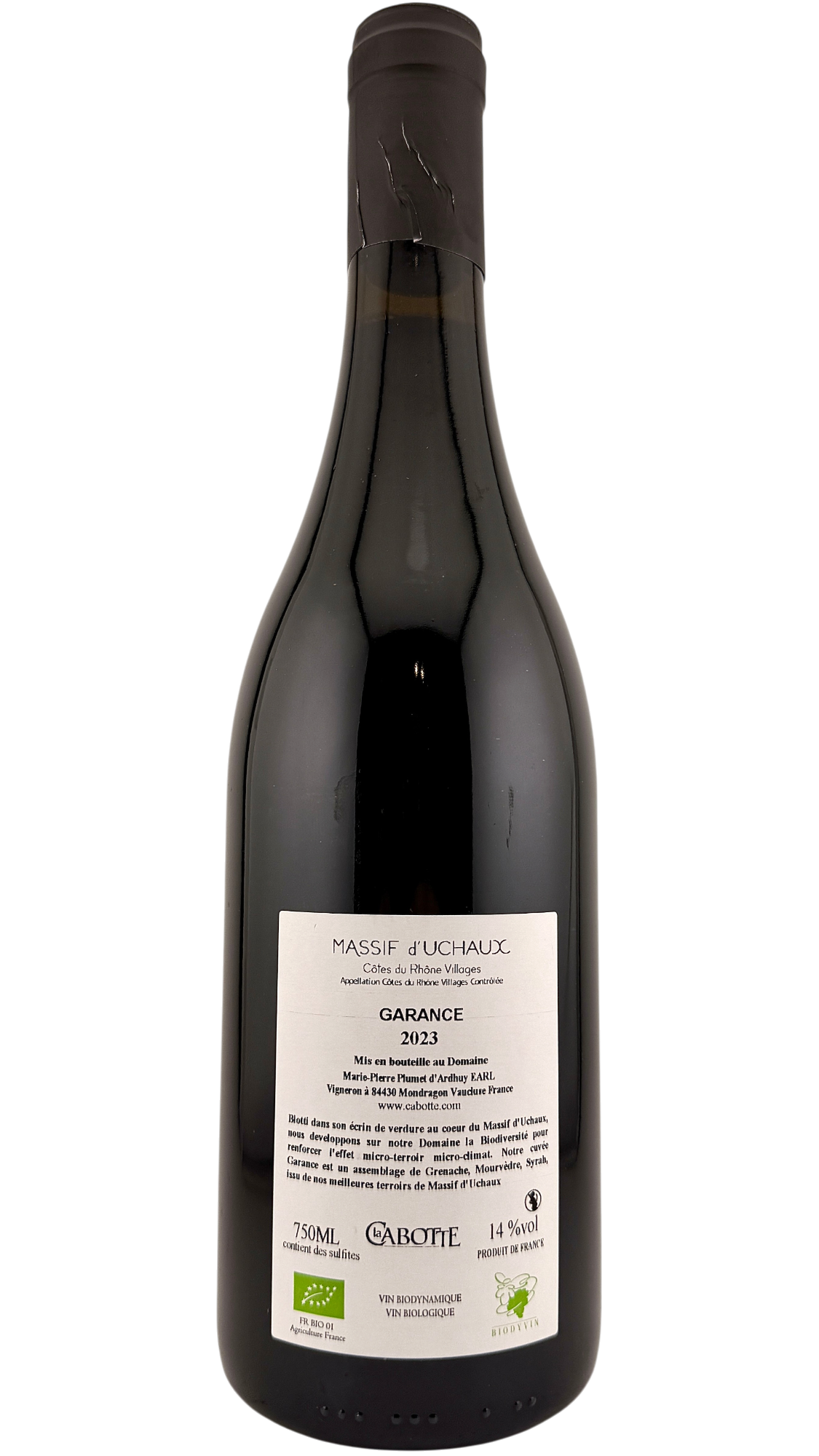 Côtes du Rhône villages Massif d'Uchaux "Garance"