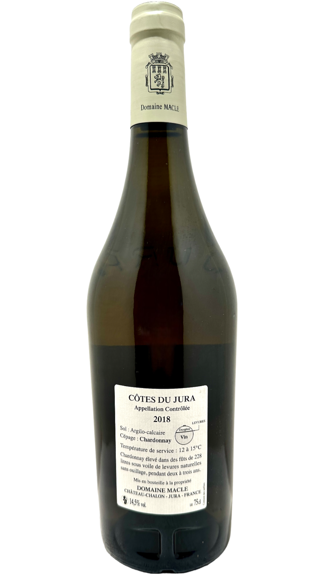 Côtes du jura chardonnay Domaine Macle