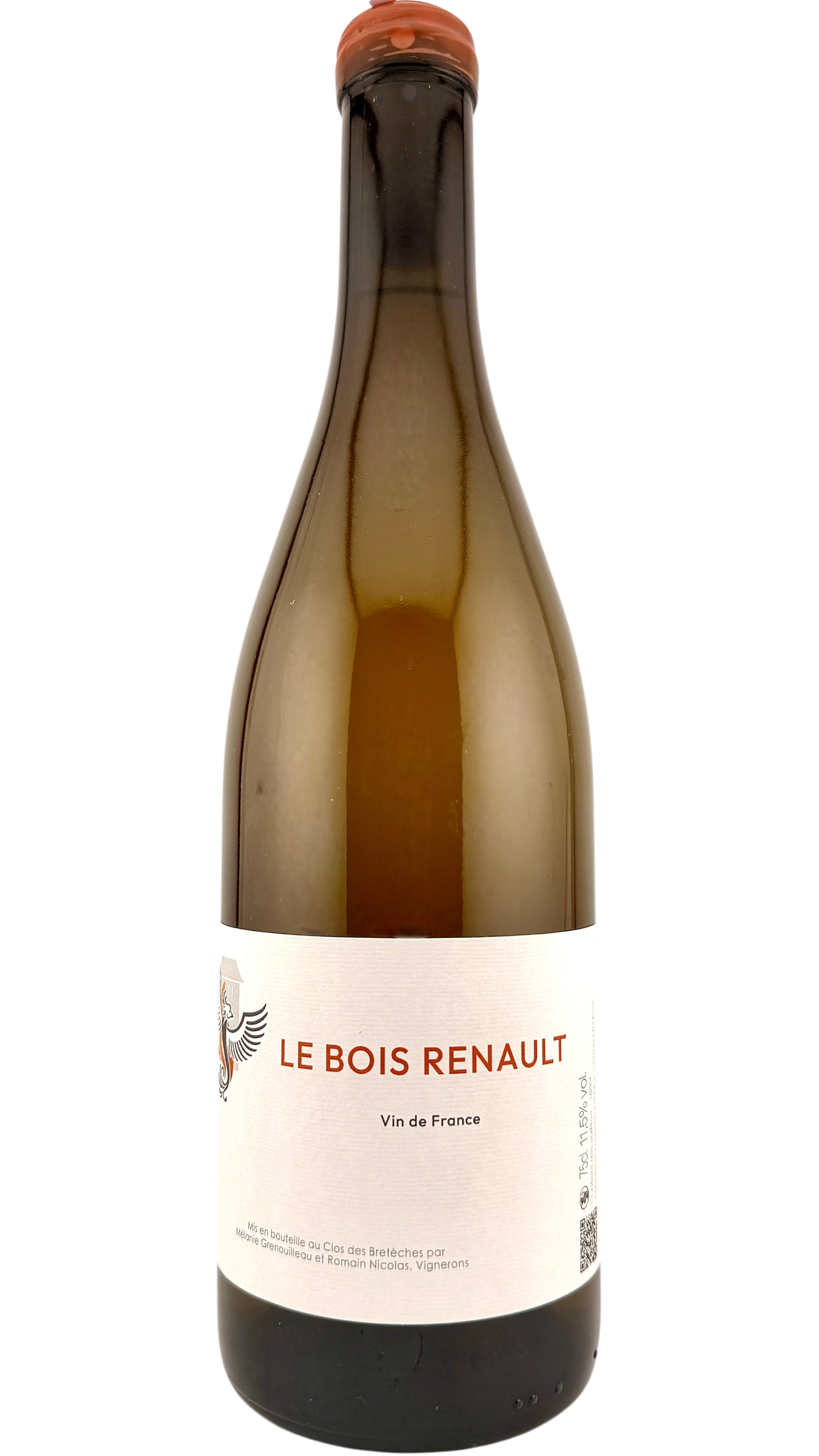 Le Bois Renault Vin de france Clos des bretèches