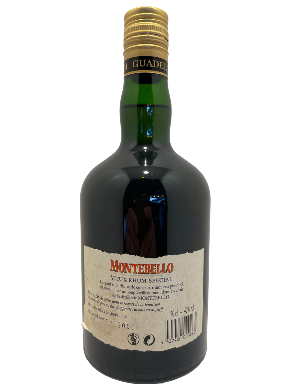 Montebello vieux rhum "6 ans"