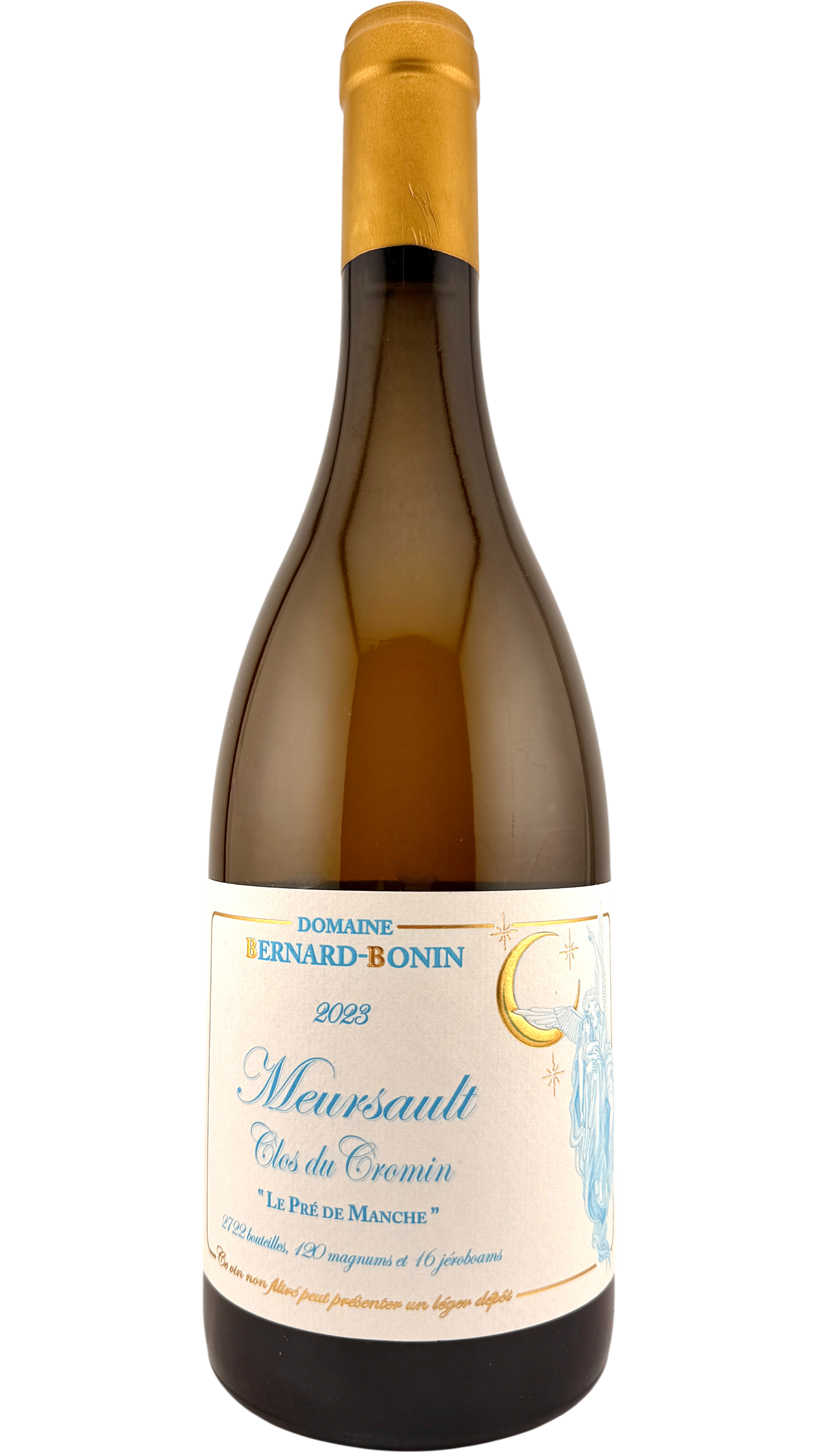 Meursault Clos du cromin Le pré de manche Bernard Bonin