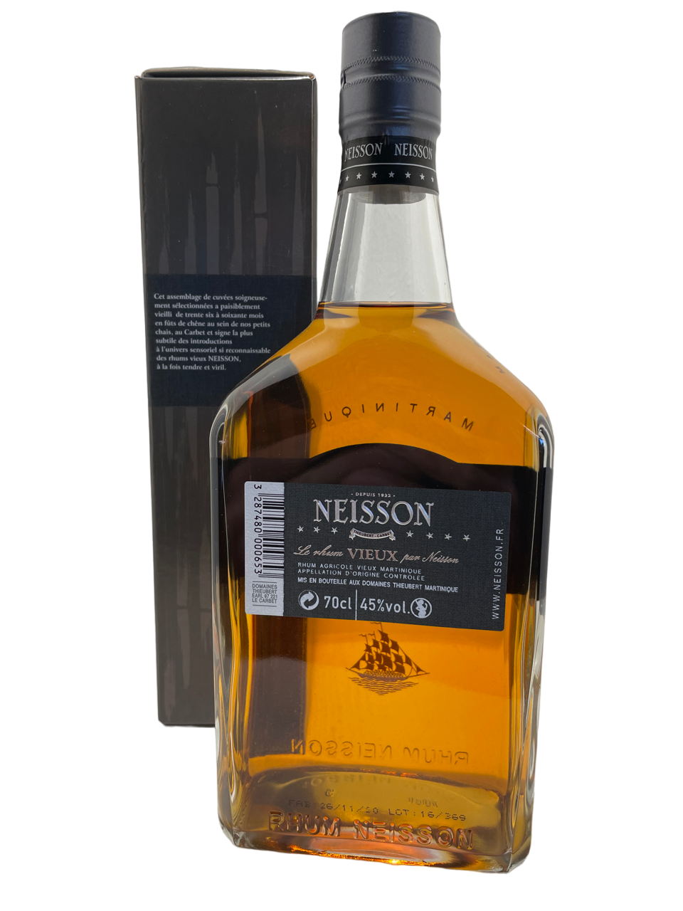 Rhum agricole vieux Neisson "Vieux"