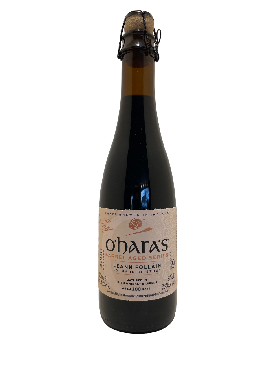 Bière stout O'Hara's "Barrel Aged Series"