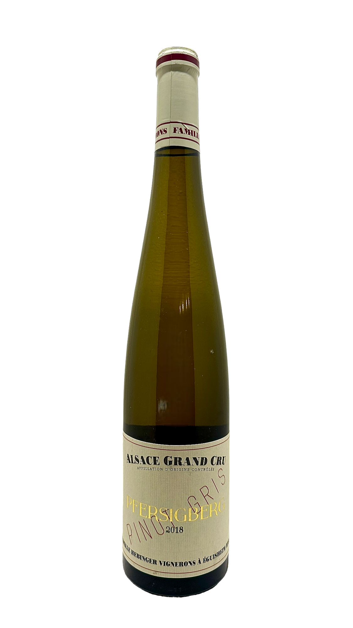 Pinot gris Grand cru Pfersigberg Domaine Hebinger
