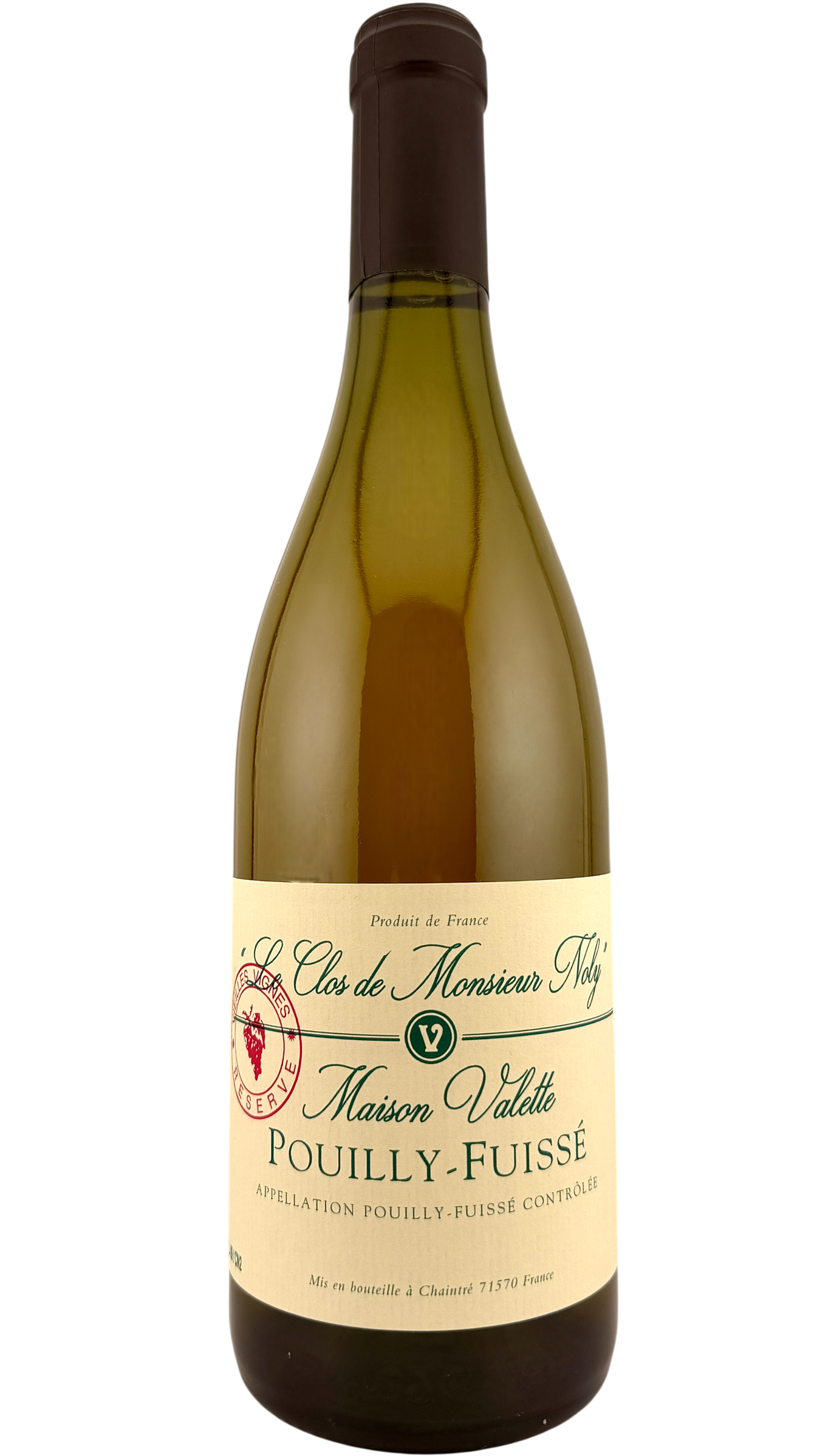 Pouilly Fuissé Le clos de Monsieur Noly Domaine Valette