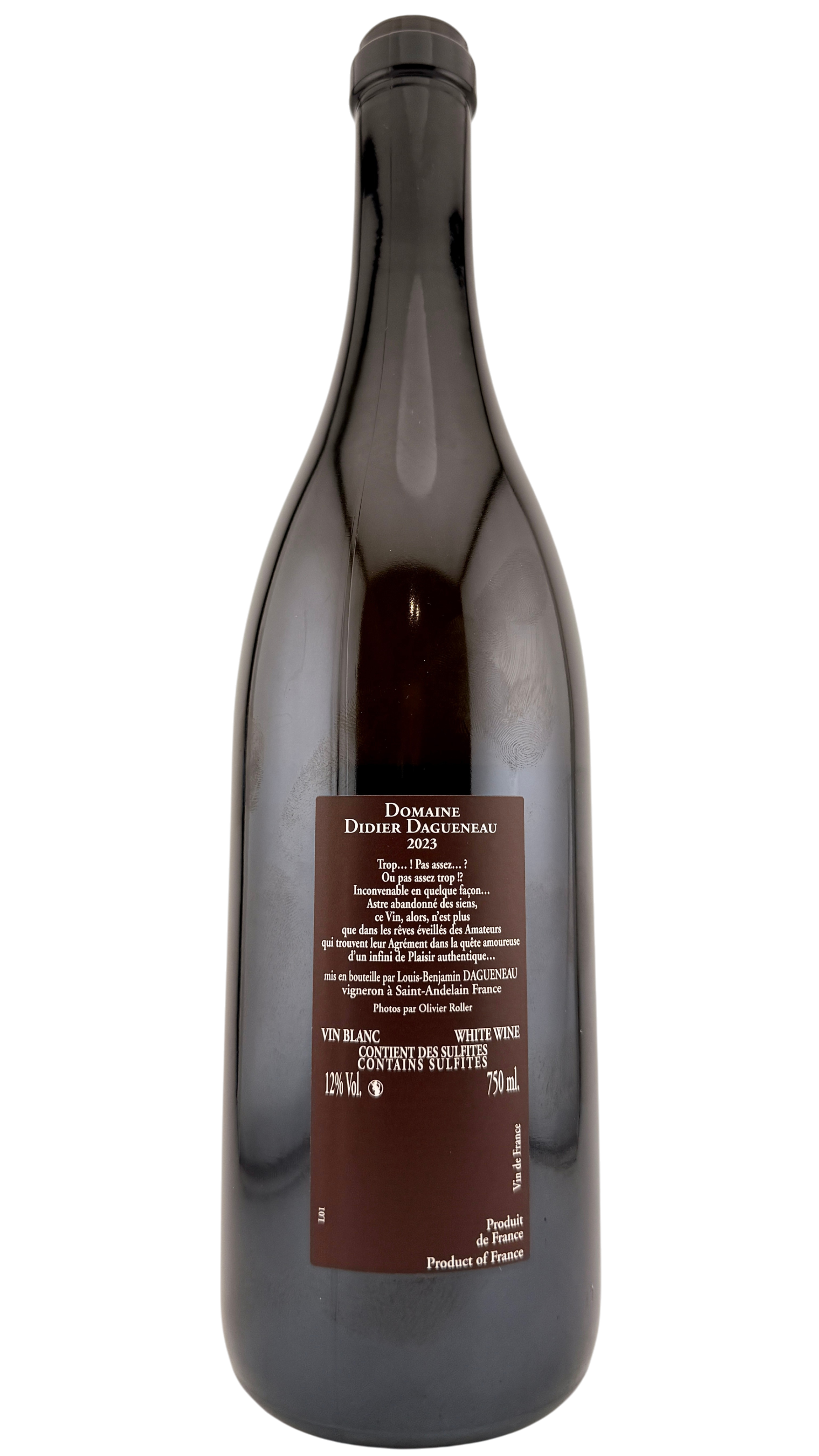 Vin de France "Pur Sang"