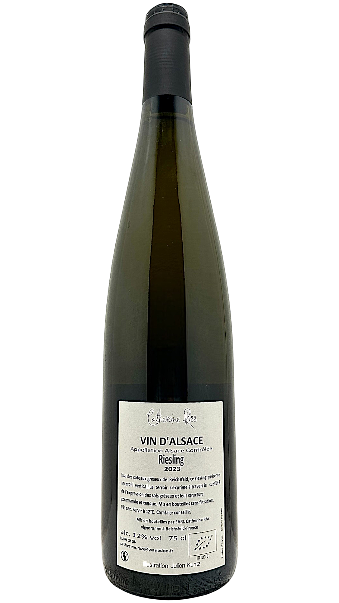 Alsace riesling "De grès ou de force"