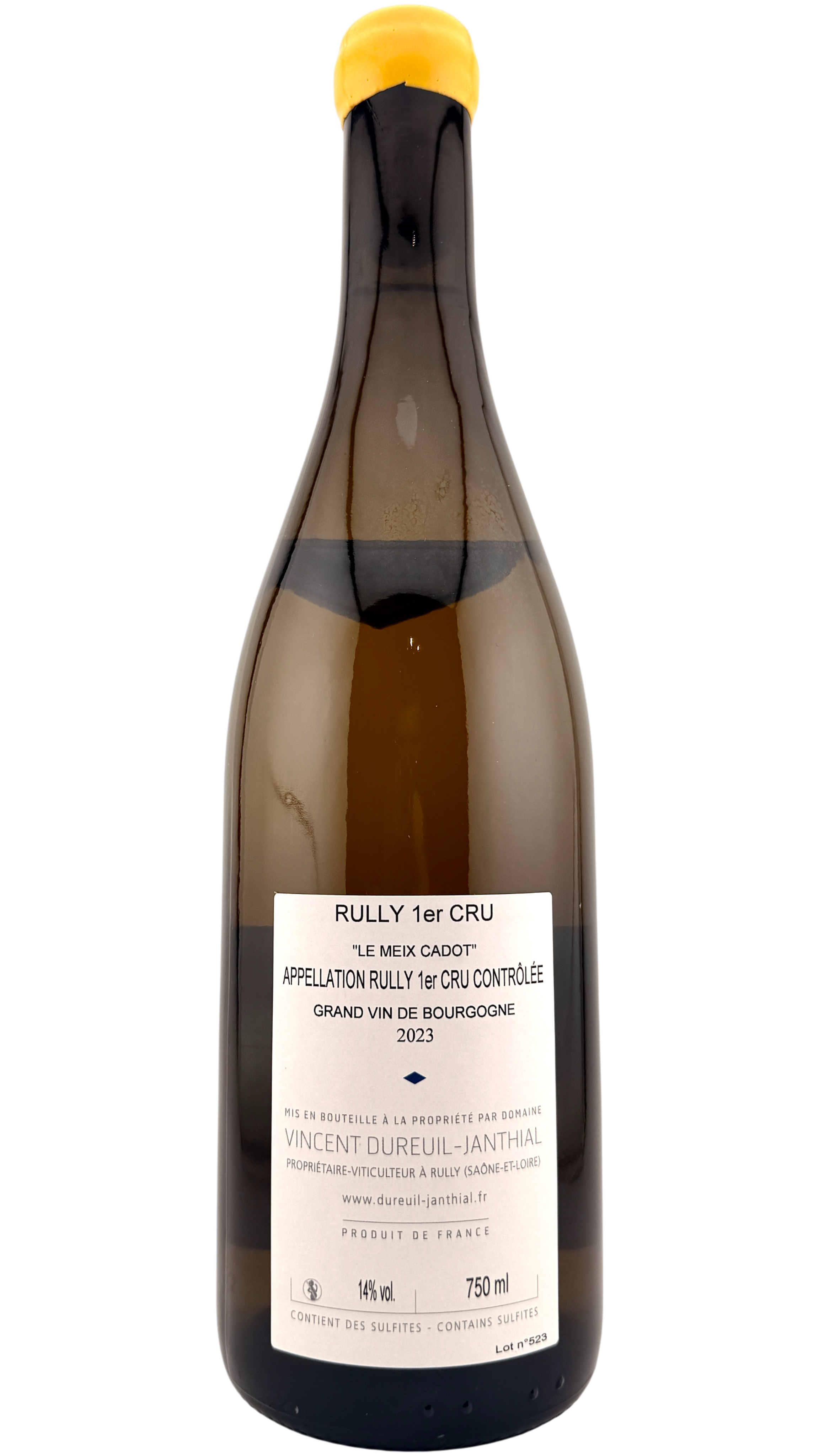 Rully 1er cru le Meix Cadot Domaine Dureuil-Janthial