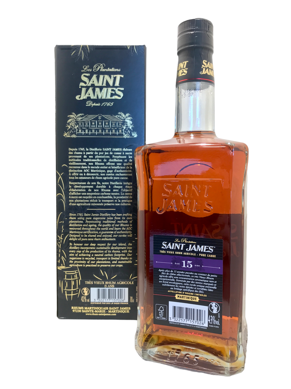 Saint James 15 ans