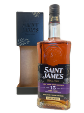 Load image into Gallery viewer, rhum ambré agricole amber rum spirit spiritueux martinique saint james 15 ans