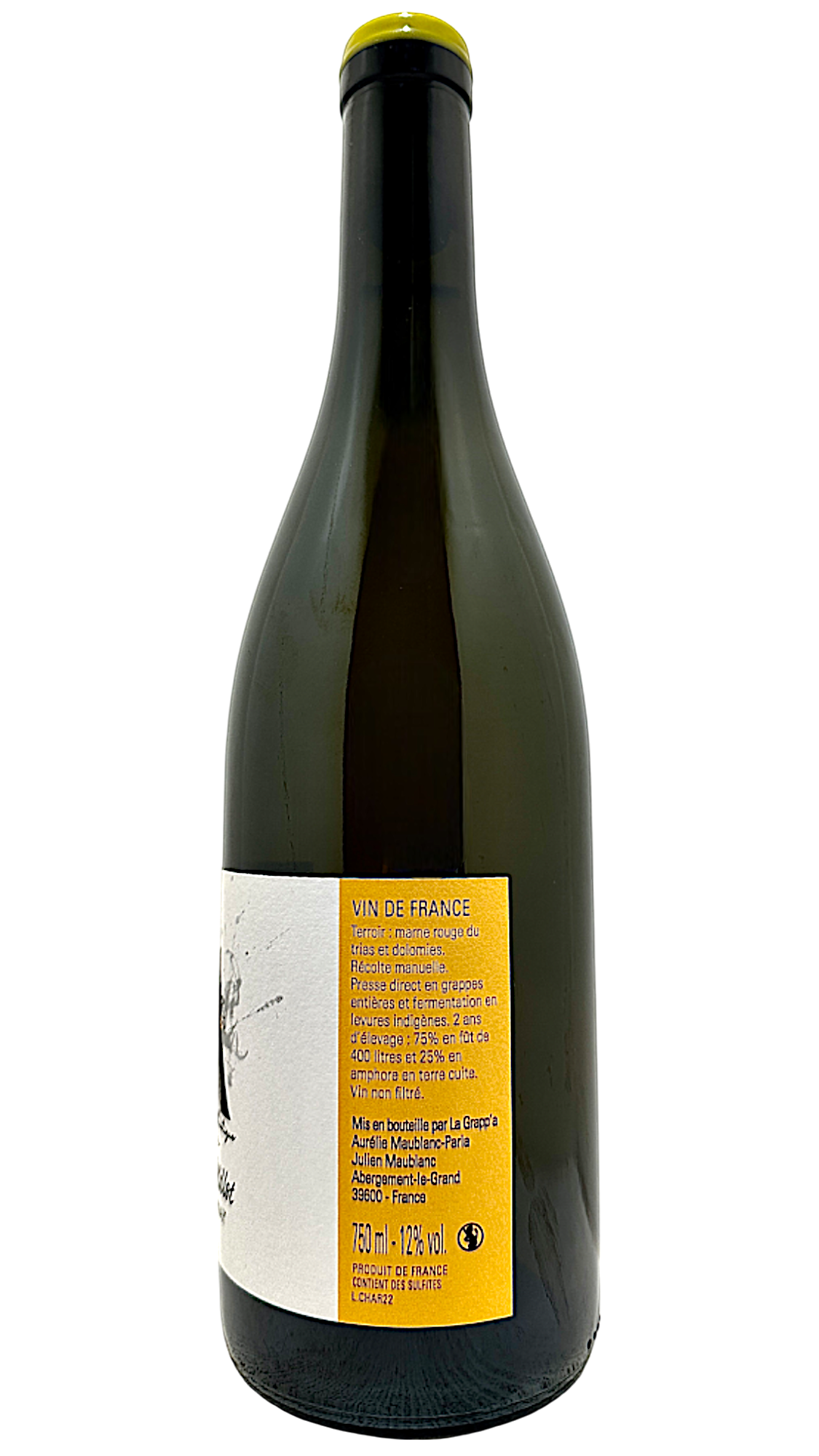 VDF Chardonnay "Champ Millot" Domaine La Grapp'a
