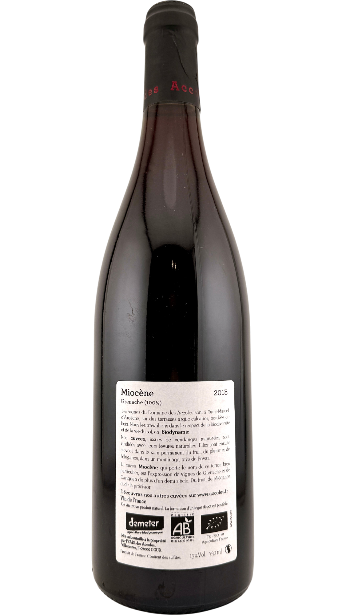 Vin de France "Miocène"