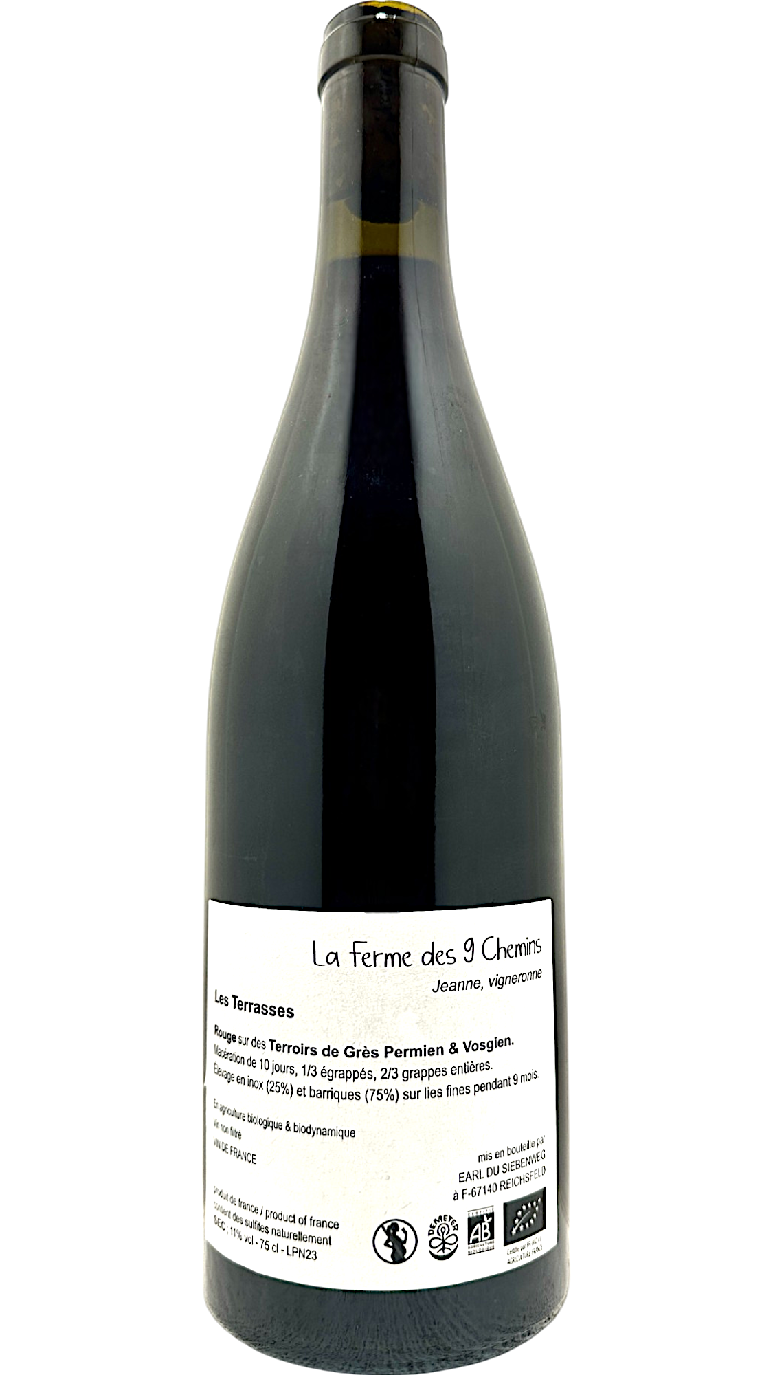 Vin de France "Les terrasses"