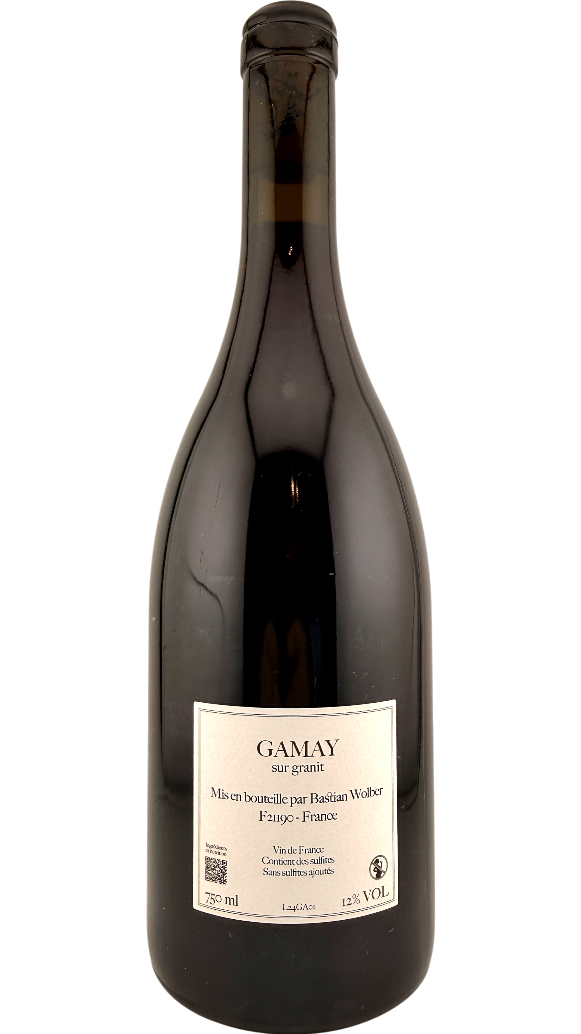 Vin de France Gamay Laisse tomber Bastian Wolber