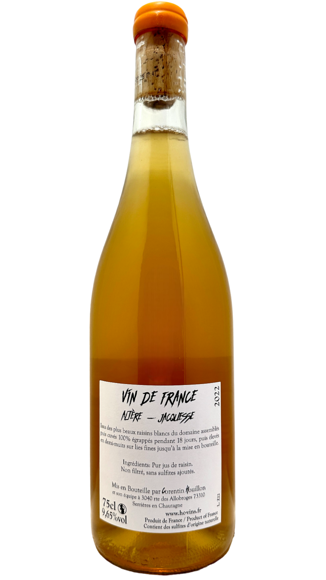 Vin de France Zenith Corentin Houillon