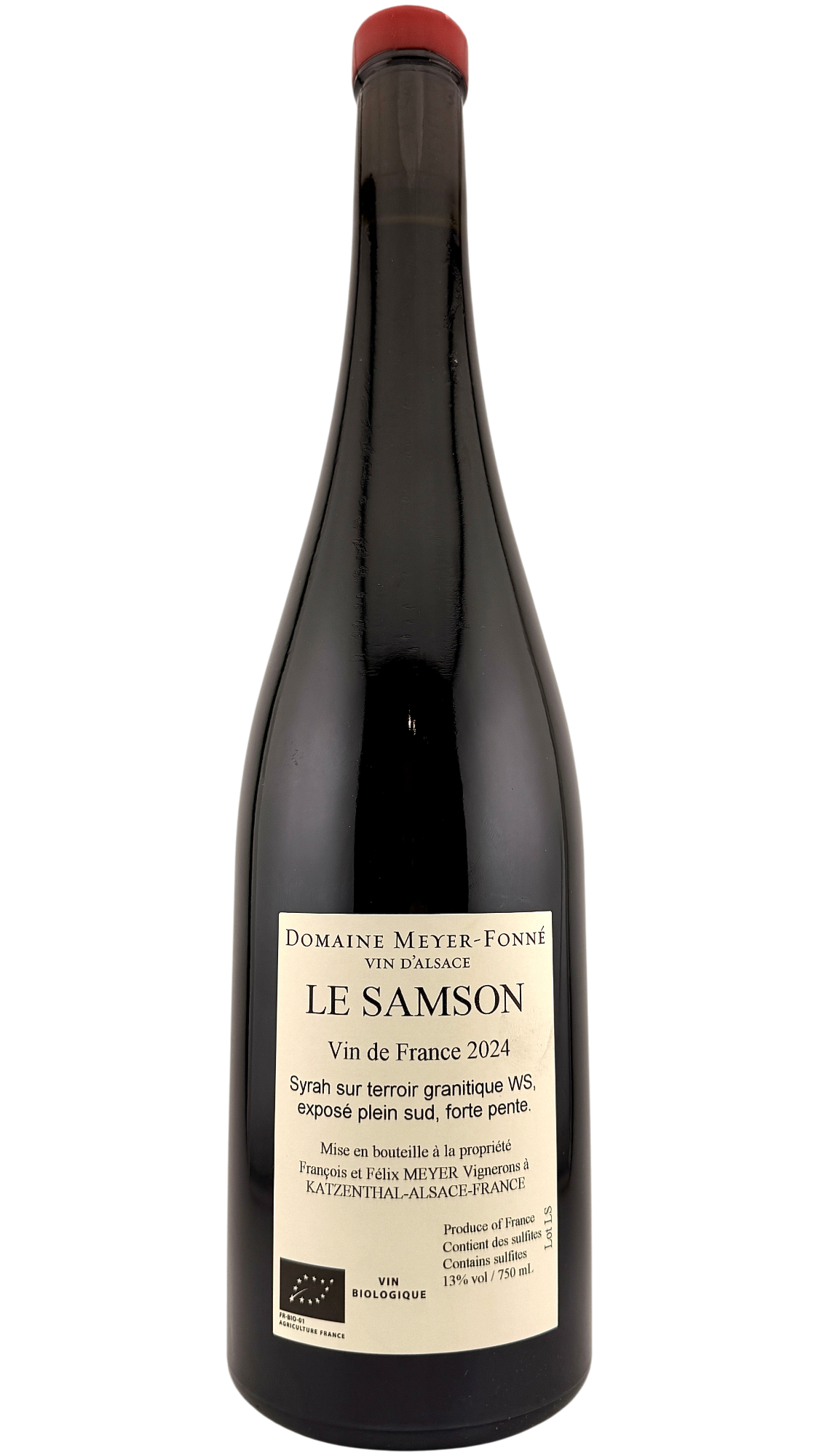 Vin de France _ Le Samson Syrah _ Domaine Meyer-Fonné