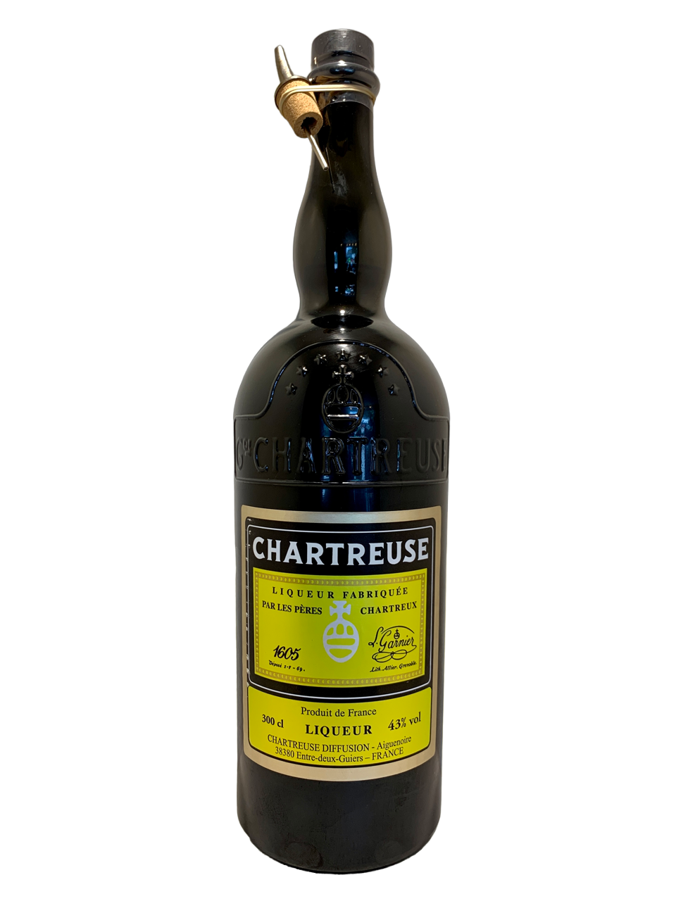 liqueur de plante les pères chartreux voiron entre-deux-guiers isère la grande chartreuse jaune jéroboam mise 2023