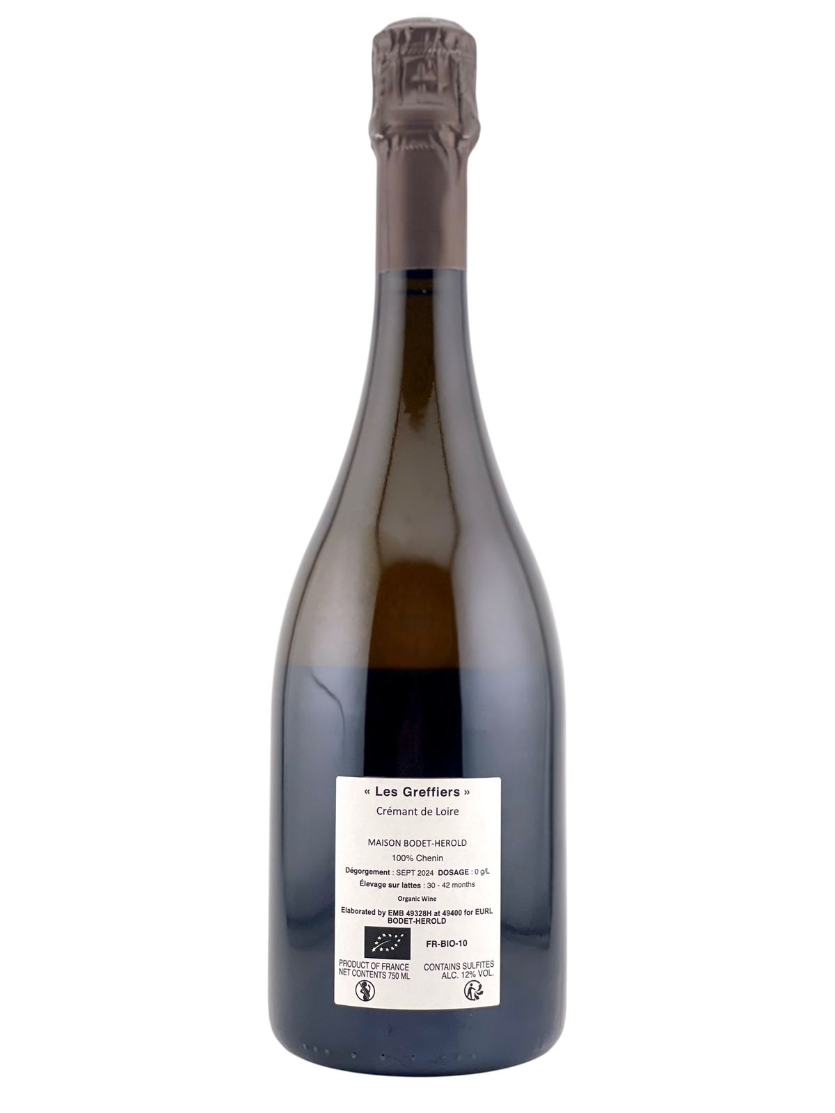 Crémant de Loire brut-nature "Les greffiers"