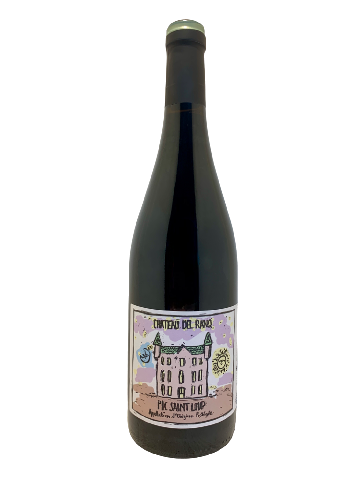 vin du languedoc wine red rouge organic bio biodynamie nature natural pic saint loup château del ranq syrah grenache sebastien feybel laure barthelemie