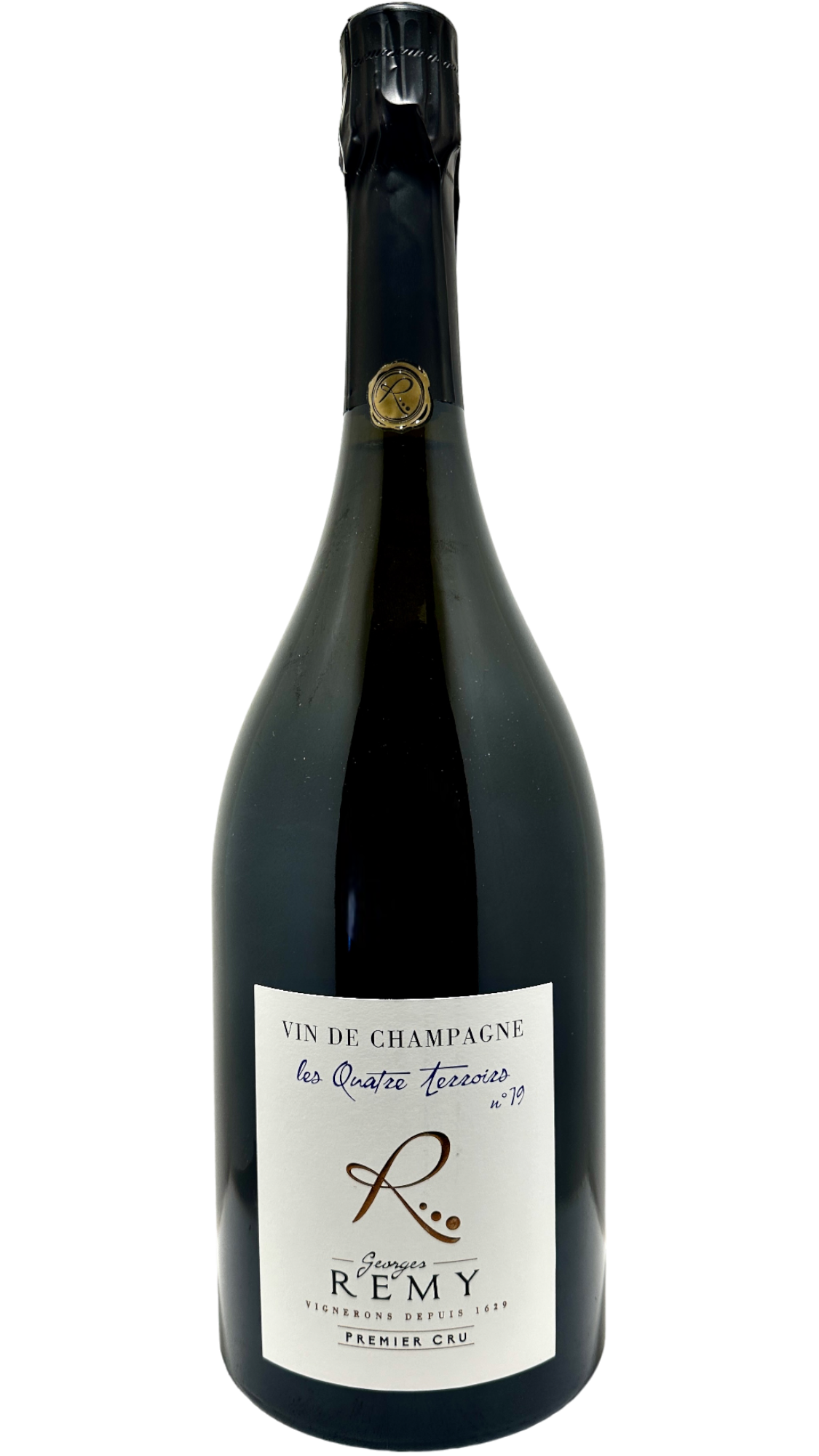 vin effervescent champagne sparkling wine bio biodynamie nature natural wine organic artisan vigneron champagne chardonnay pinot noir pinot meunier georges remy champagne extra-brut premier cru les quatre terroirs n°19 magnum