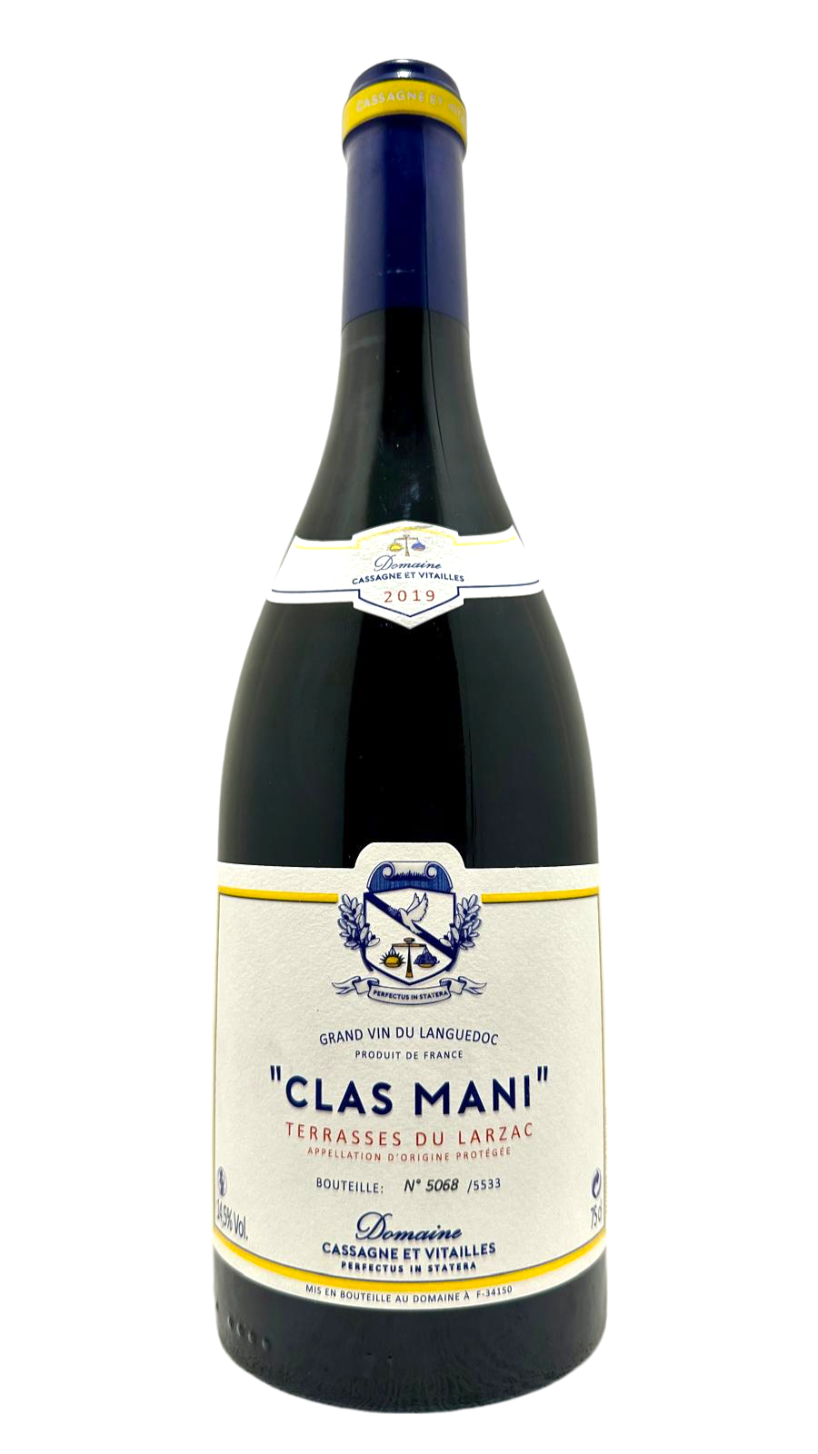 terrasses du larzac clas mani domaine cassagne et vitailles vin rouge du languedoc red wine bio biodynamie organic parcelle small plot syrah carignan grenache noir vieilles vignes Matthieu Rollin et Nicolas Seffusatti