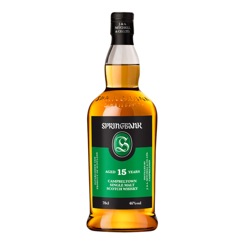 whisky ecosse hazelburn springbank campbeltown tourbé peated single malt scotch whisky 15 years old