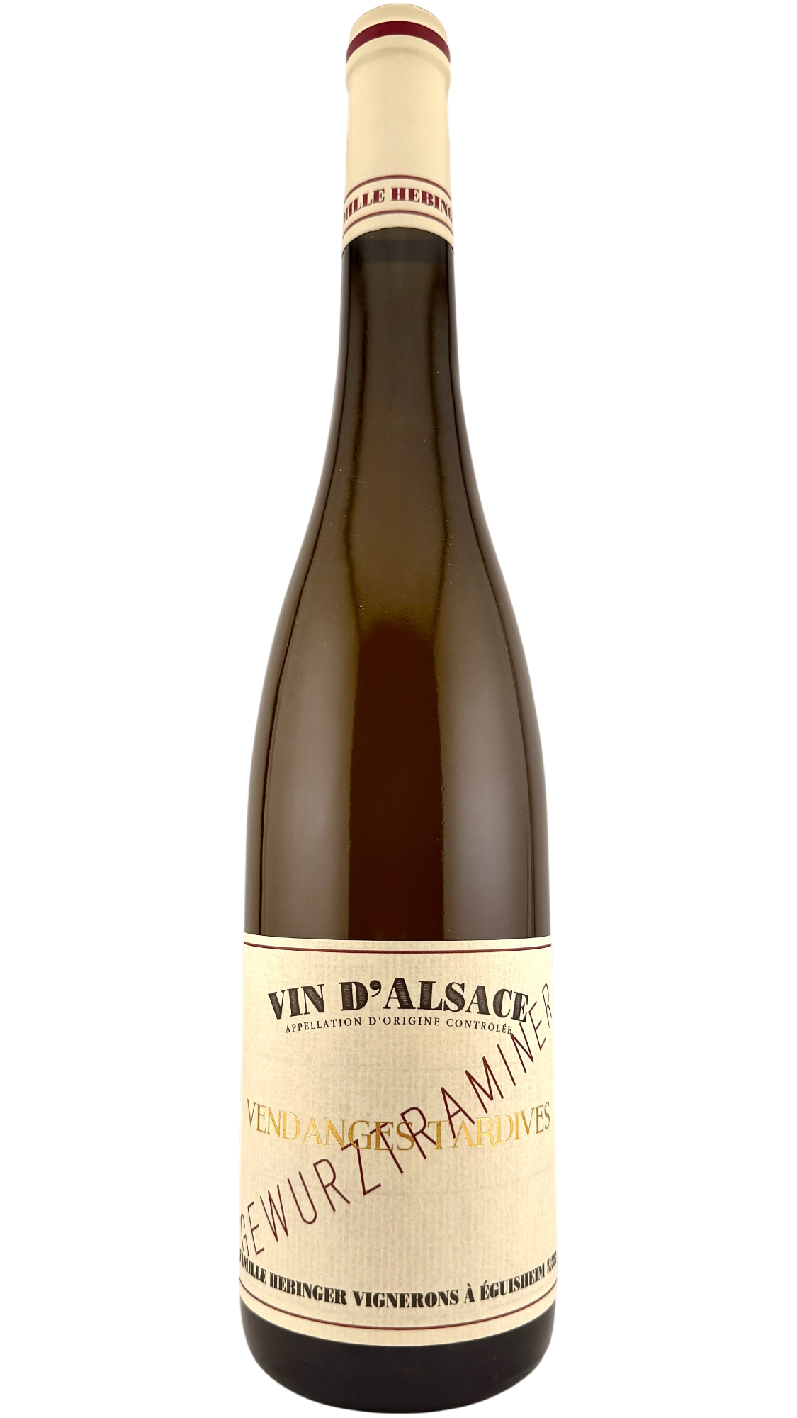 Alsace Gewurztraminer "Vendanges tardives"