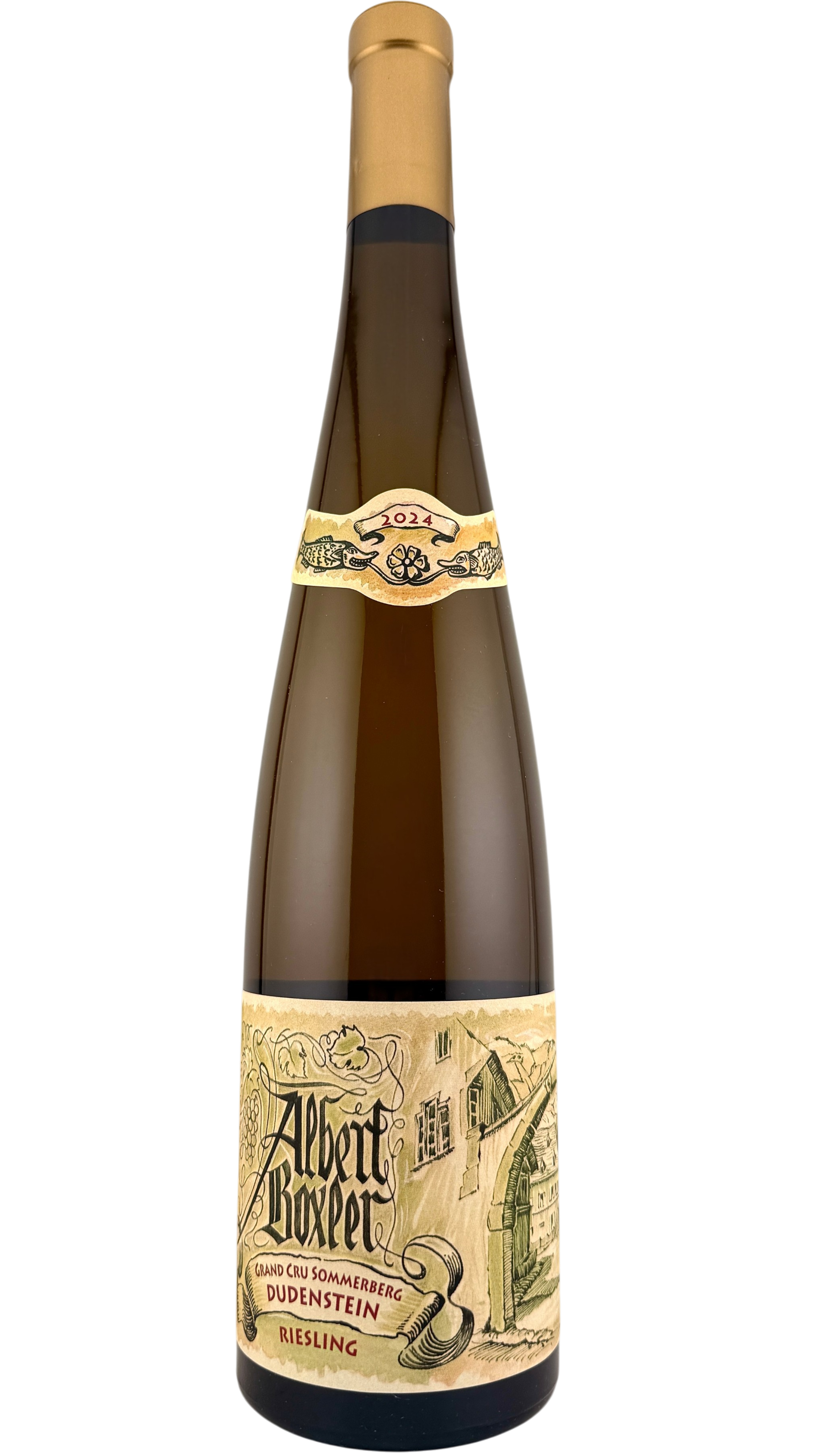 Alsace Riesling Grand cru Sommerberg Dudenstein Albert Boxler