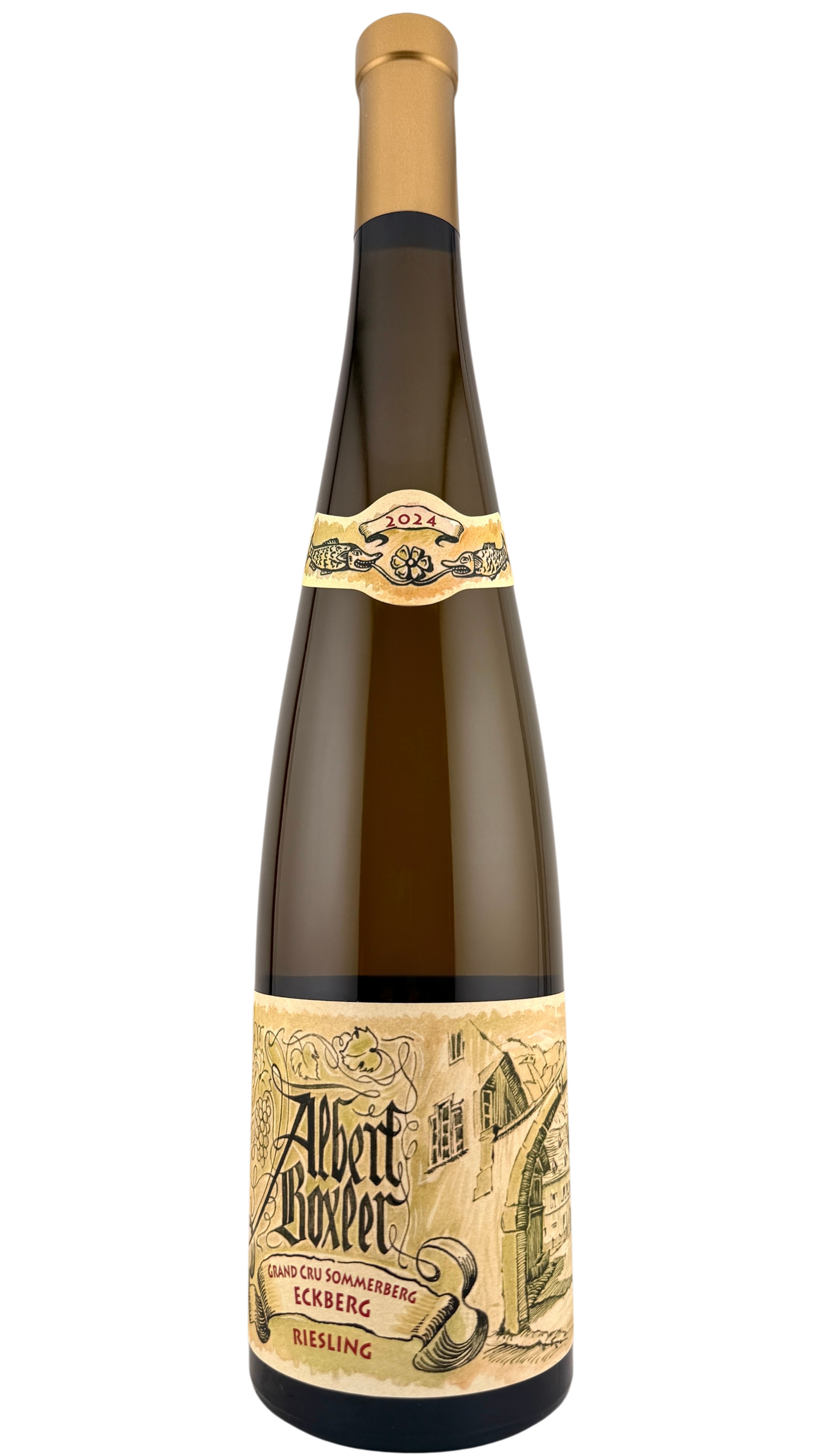 Alsace Riesling Grand cru Sommerberg Eckberg  Albert Boxler
