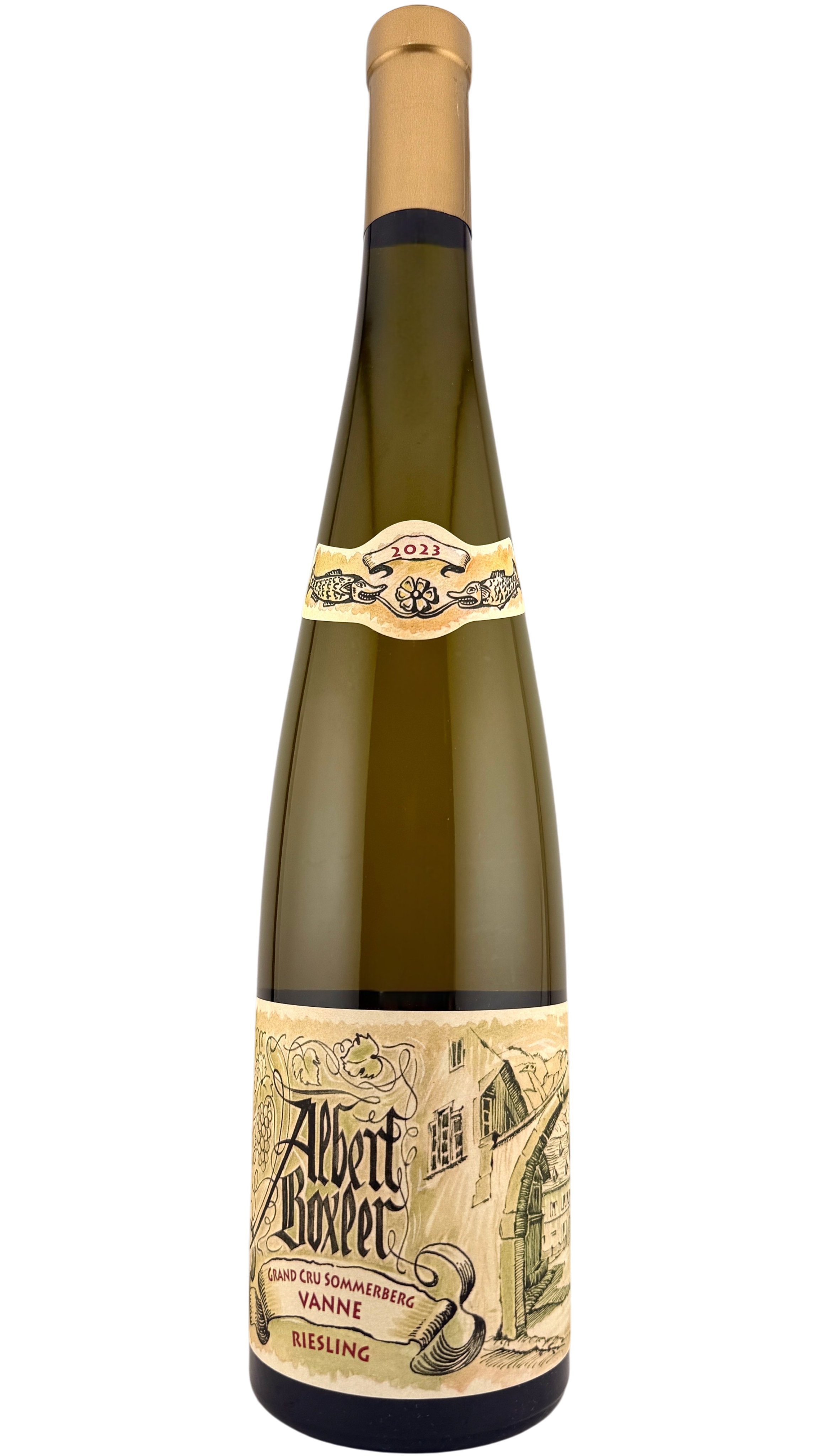 Alsace Riesling Grand cru Sommerberg Vanne  Albert Boxler