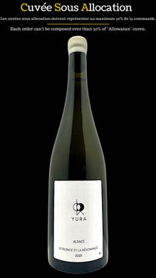 Alsace Riesling _Le Silence et la résonnance_ Jintaro Yura white wine vin blanc vigneron japonnais japanese estate winegrower bio biodynamie organic wine