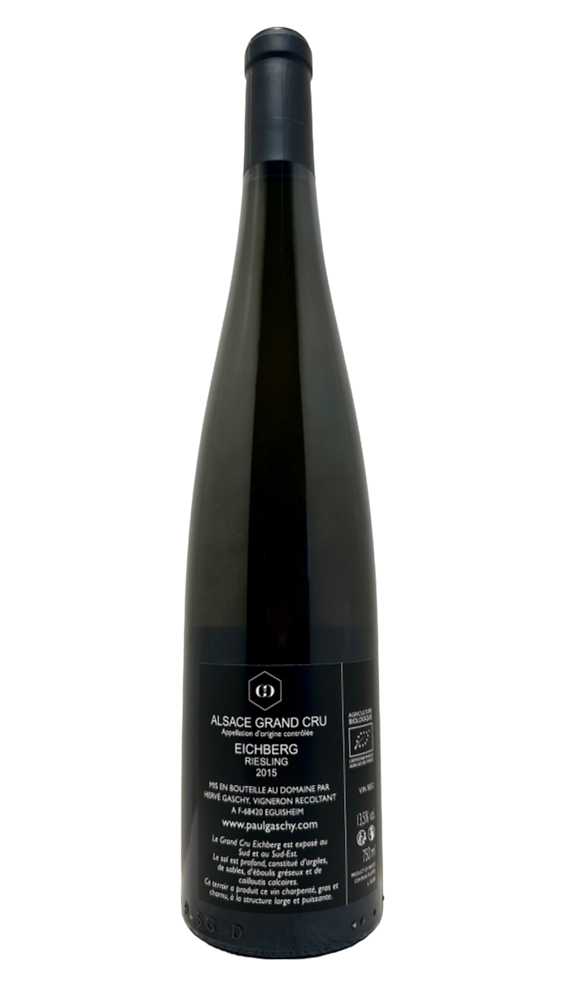 alsace riesling grand cru eichberg domaine paul gaschy ecológico biodinámico ecológico