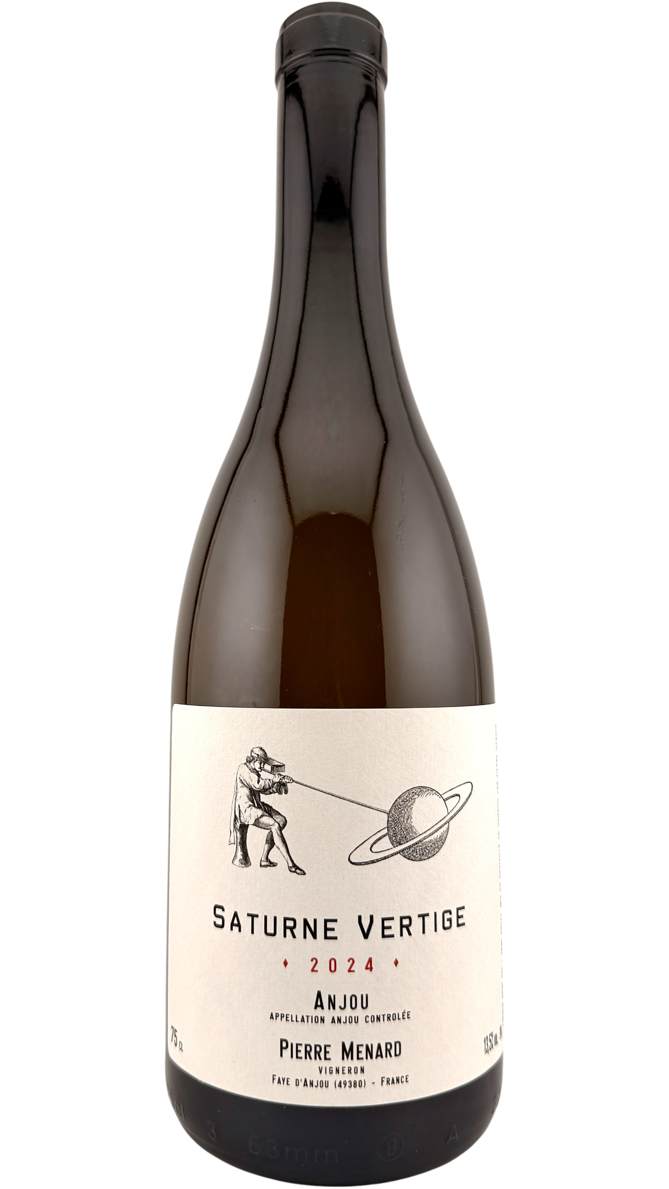 Anjou Saturne Vertige Domaine Pierre Ménard vin blanc moelleux vallée de la loire valley natural wine vin naturel organic wine bio biodynamie chenin
