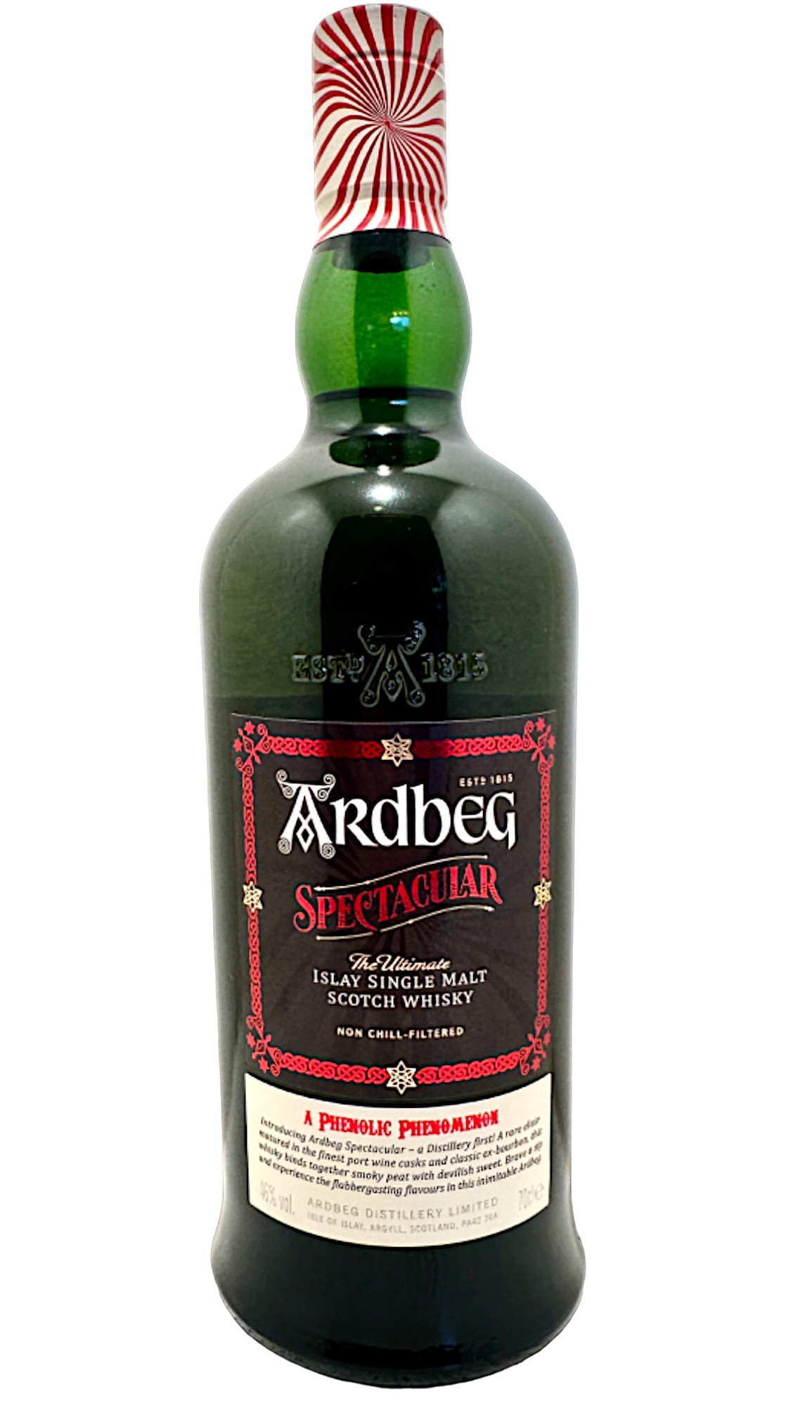 spirit spiritueux single malt scotch whisky smoked  port cask islay scotland Ardbeg Spectacular tourbé
