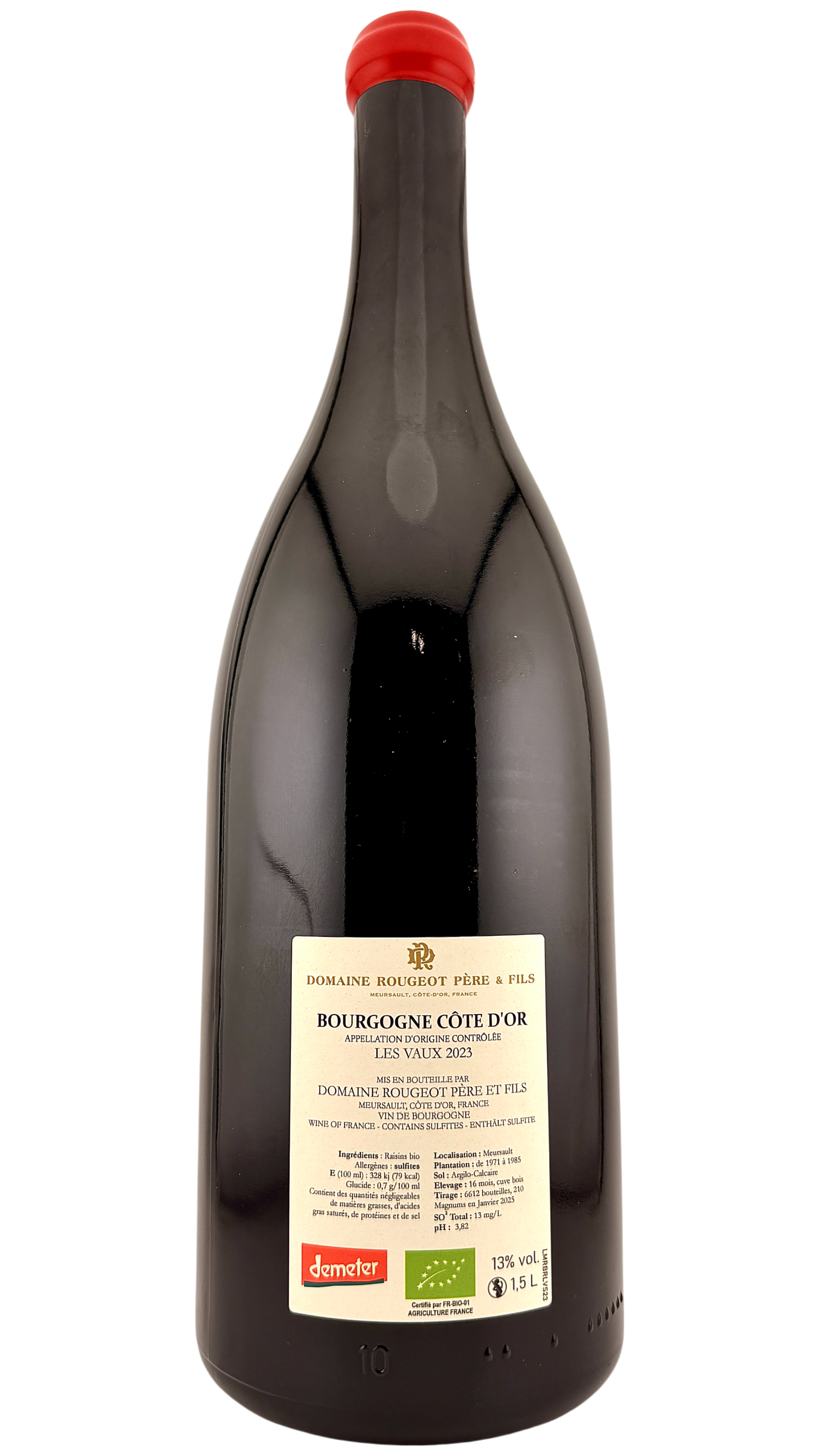 Bourgogne Côte d or Les Vaux Domaine Rougeot