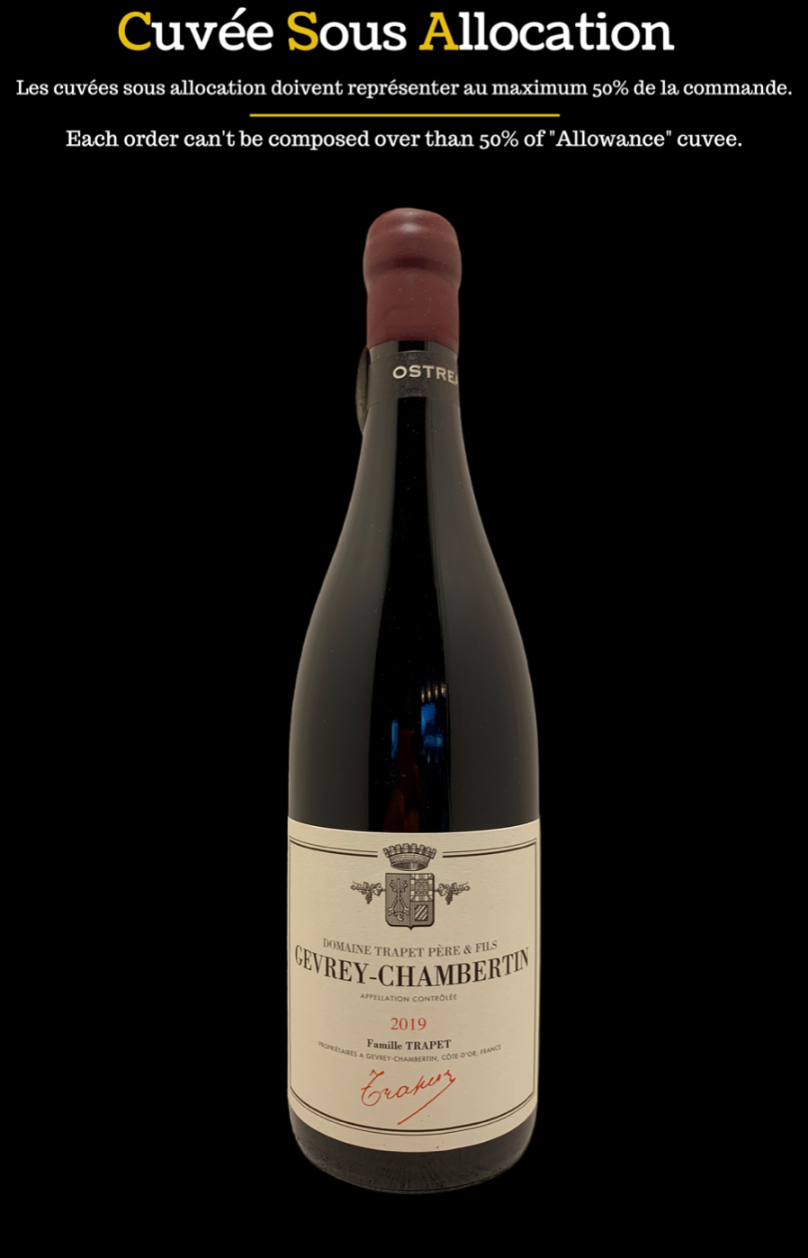 bourgogne vin burgundy wine organic biodynamie famille trapet grevrey chambertin ostréa
