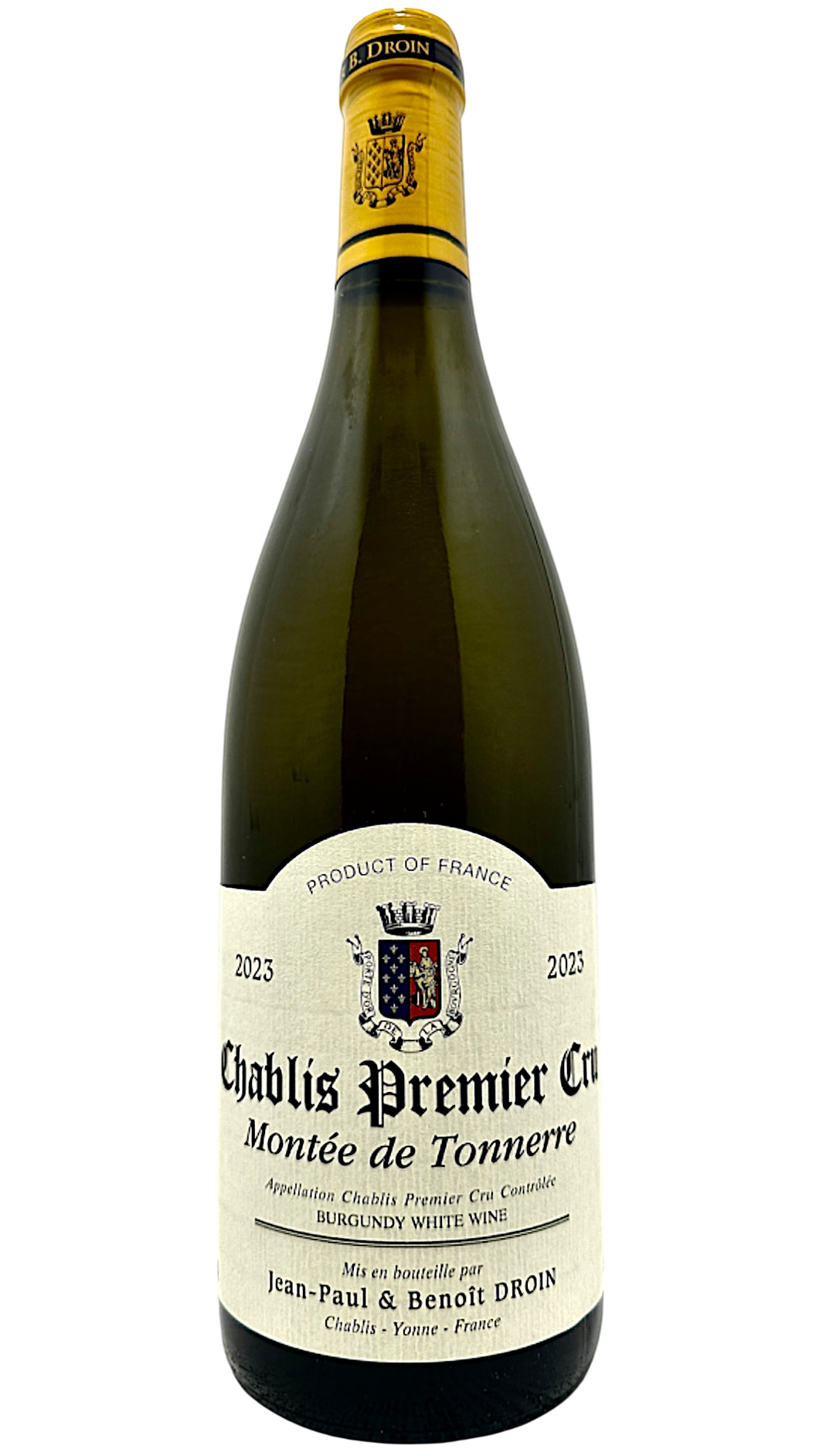 Chablis 1er cru Montée de Tonnerre Jean Paul & Benoit Droin