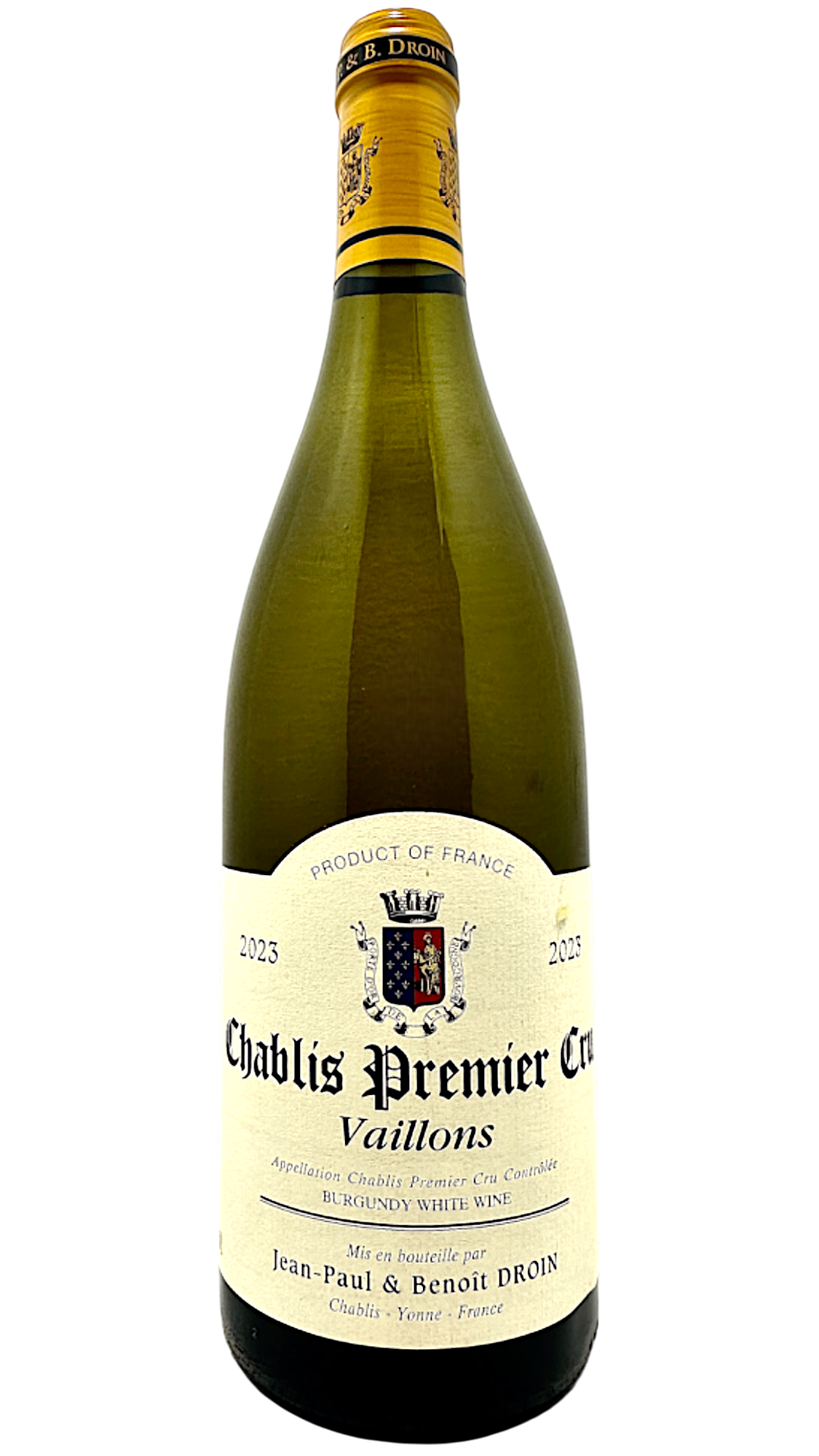 Chablis 1er cru Vaillons Jean Paul & Benoit Droin