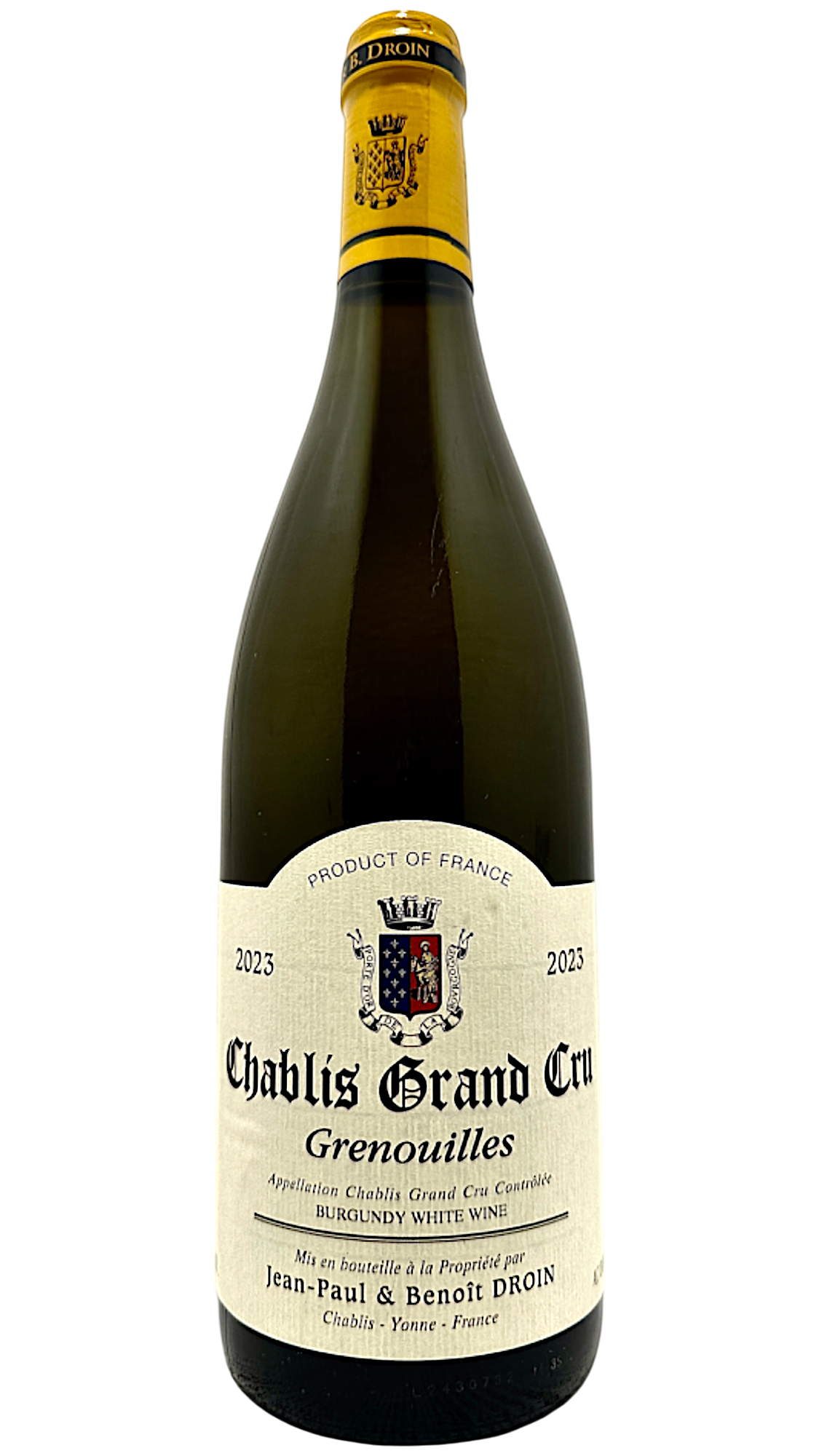 Chablis Grand Cru Grenouilles Jean Paul & Benoit Droin