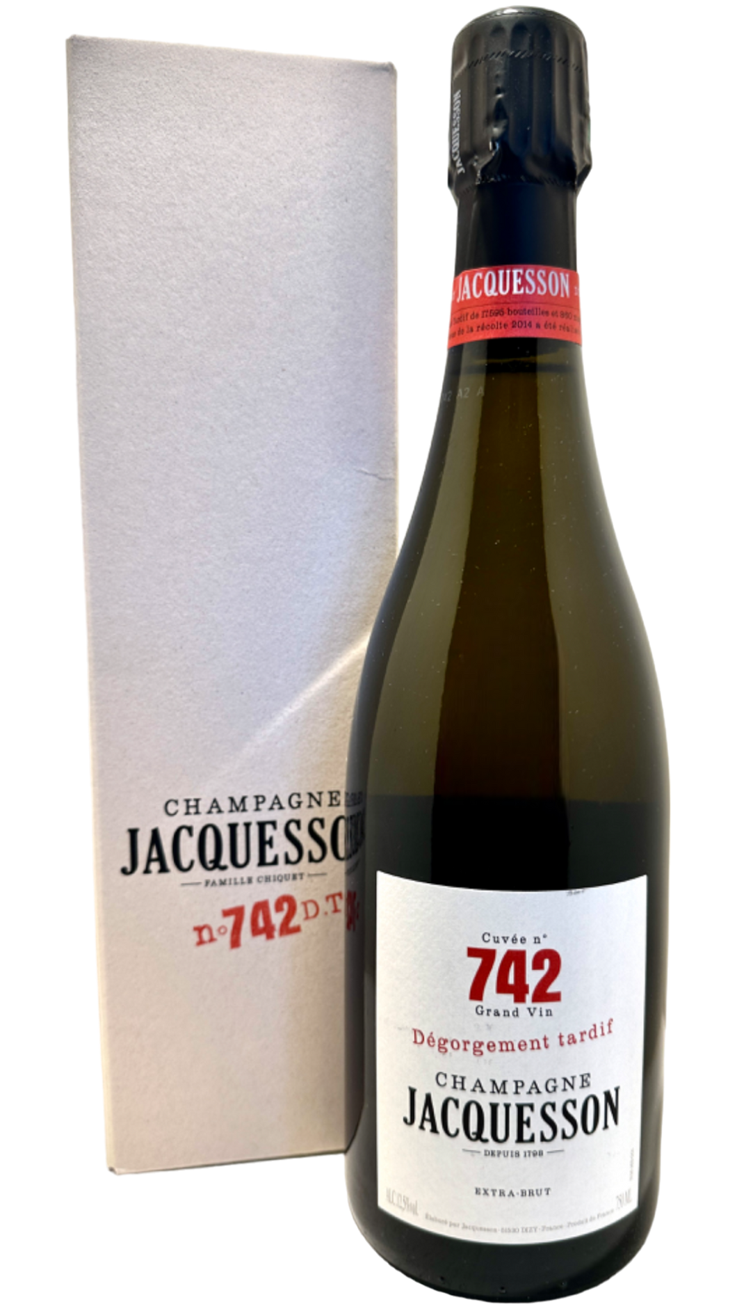 Champagne 742 Dégorgement tardif  Jacquesson