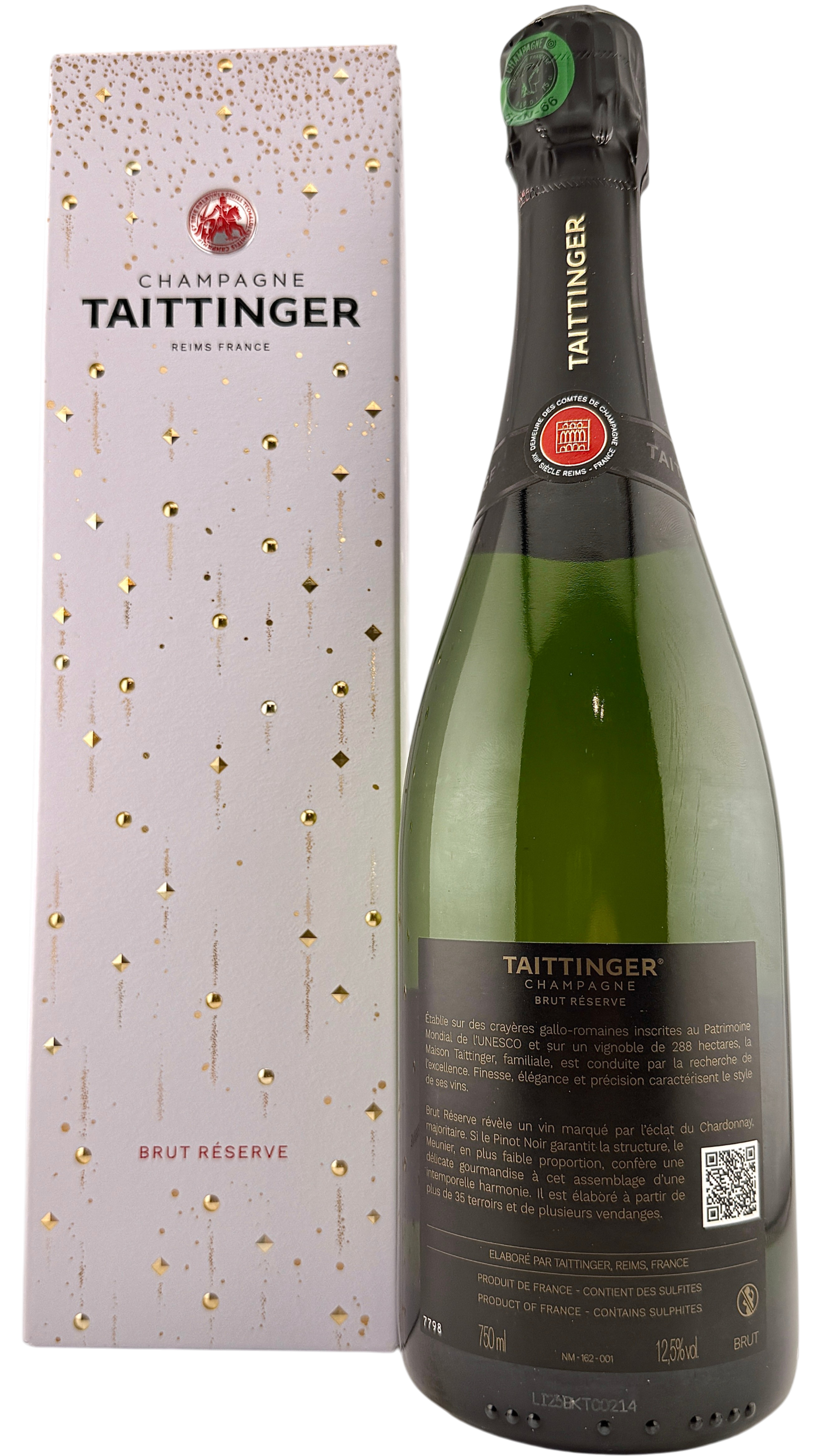 Champagne Brut réserve Taittinger