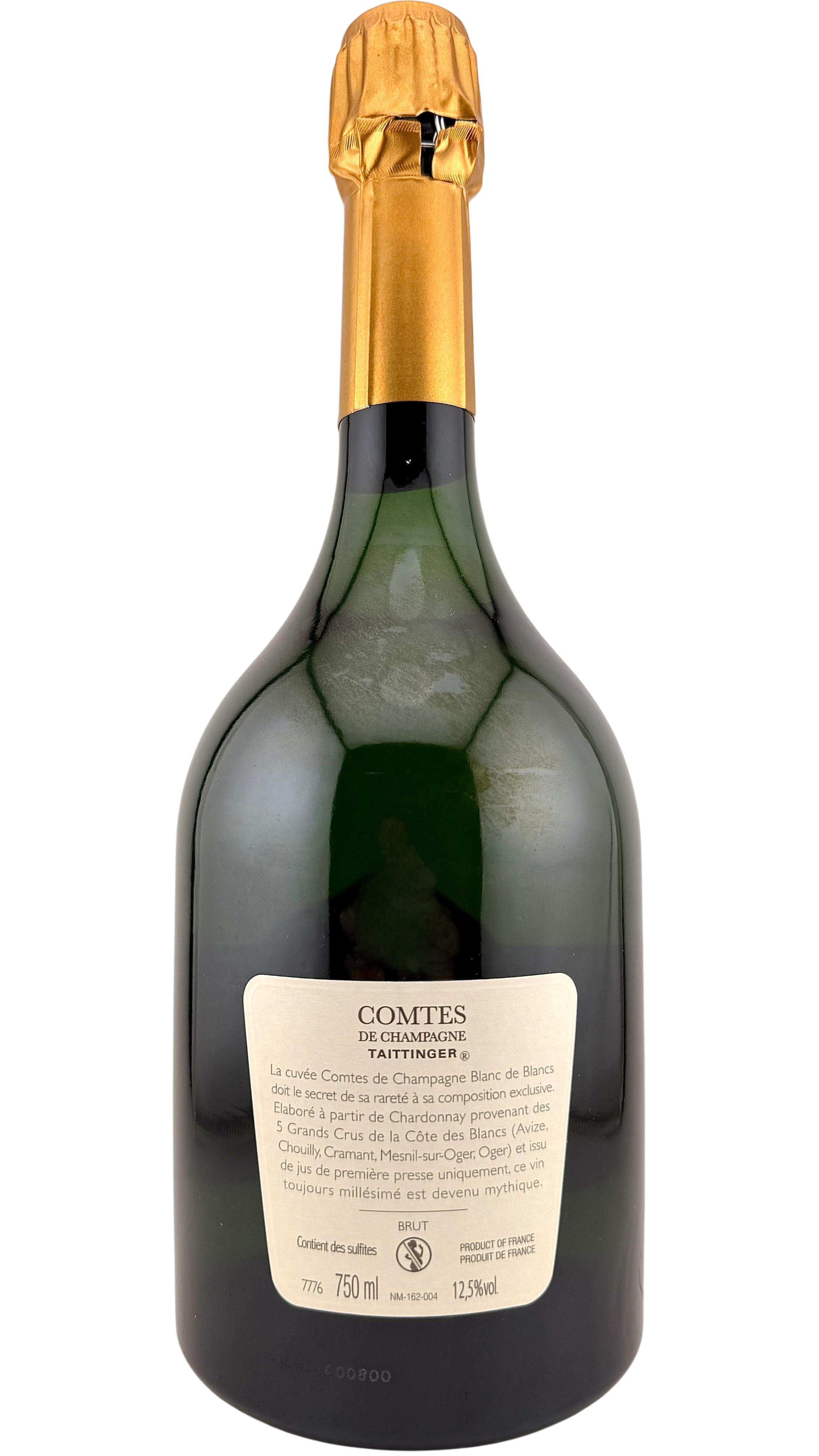 Champagne Comtes de champagne Taittinger