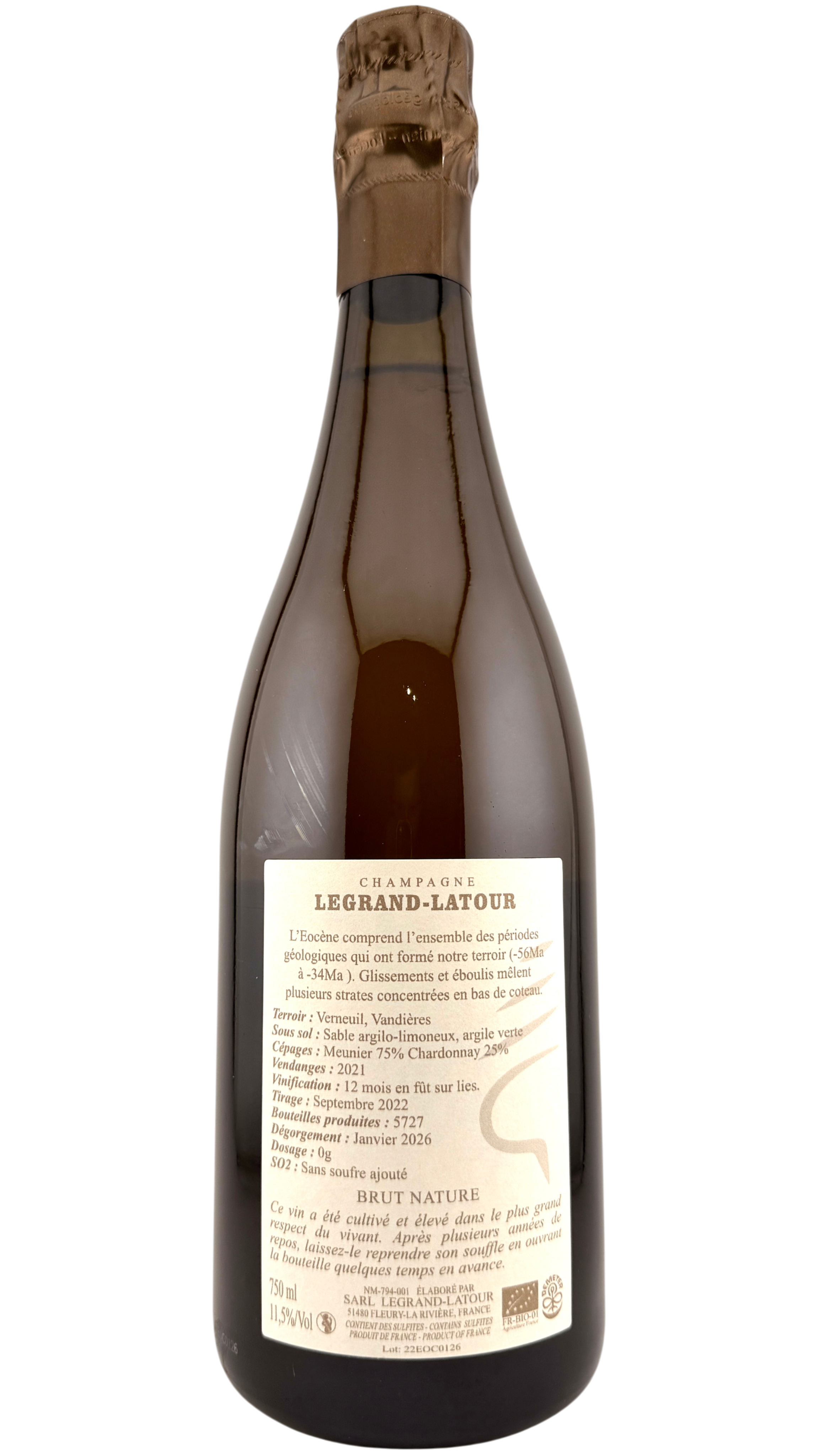 Champagne Eocène Thibault Legrand-Latour